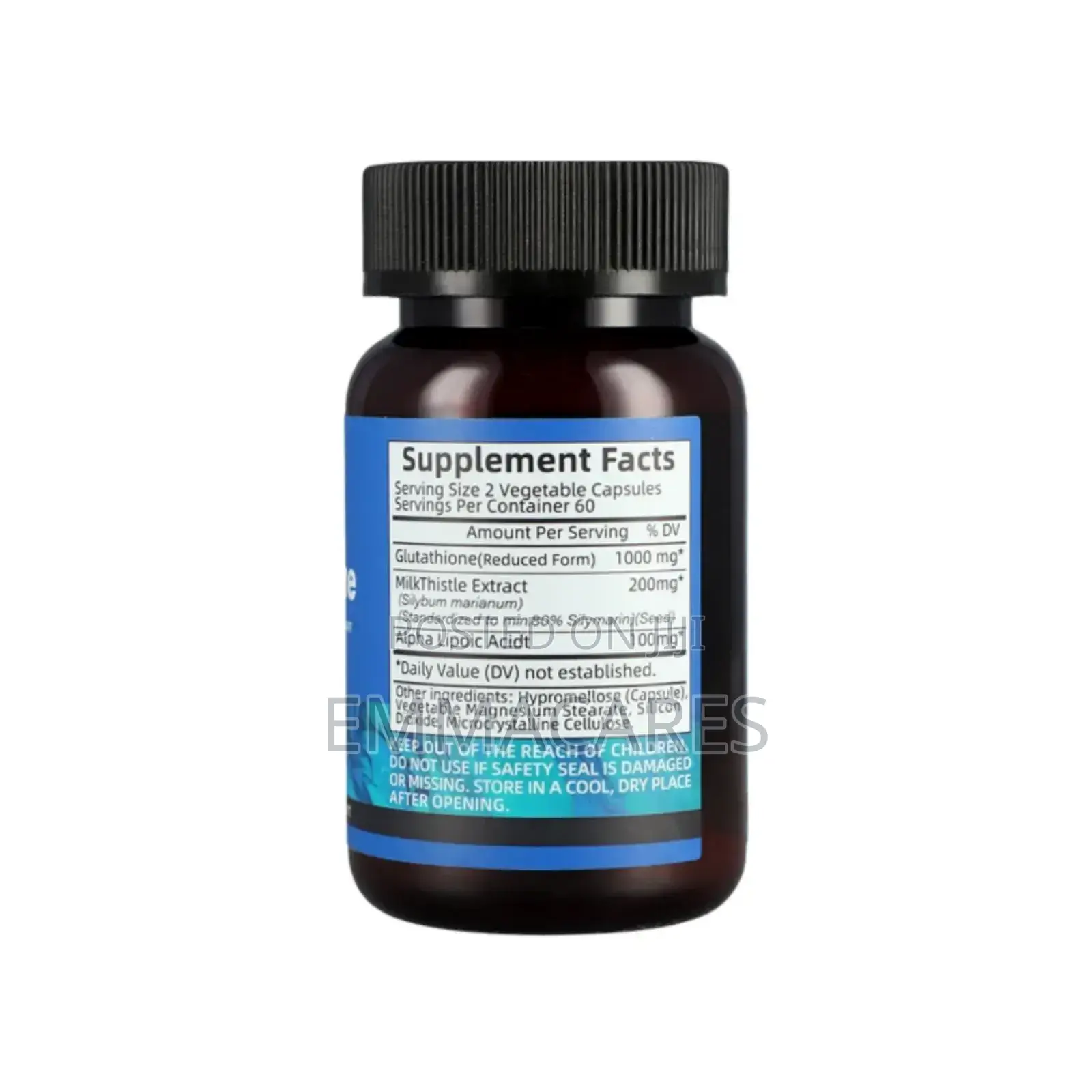 Glutathione With Milk Thistle and Alpha Lipoic Acid