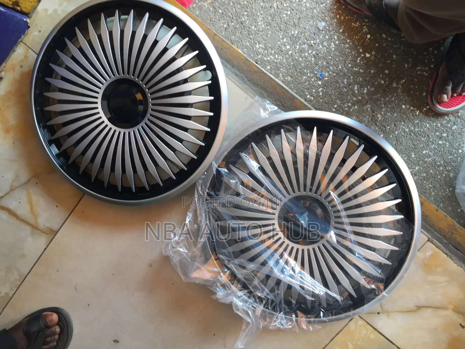 Universal Modified Plastic Wheel Covers for All Cars