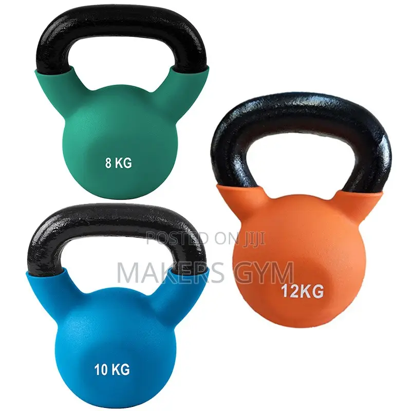 Kettlebell Set (12kg 10kg 8kg)