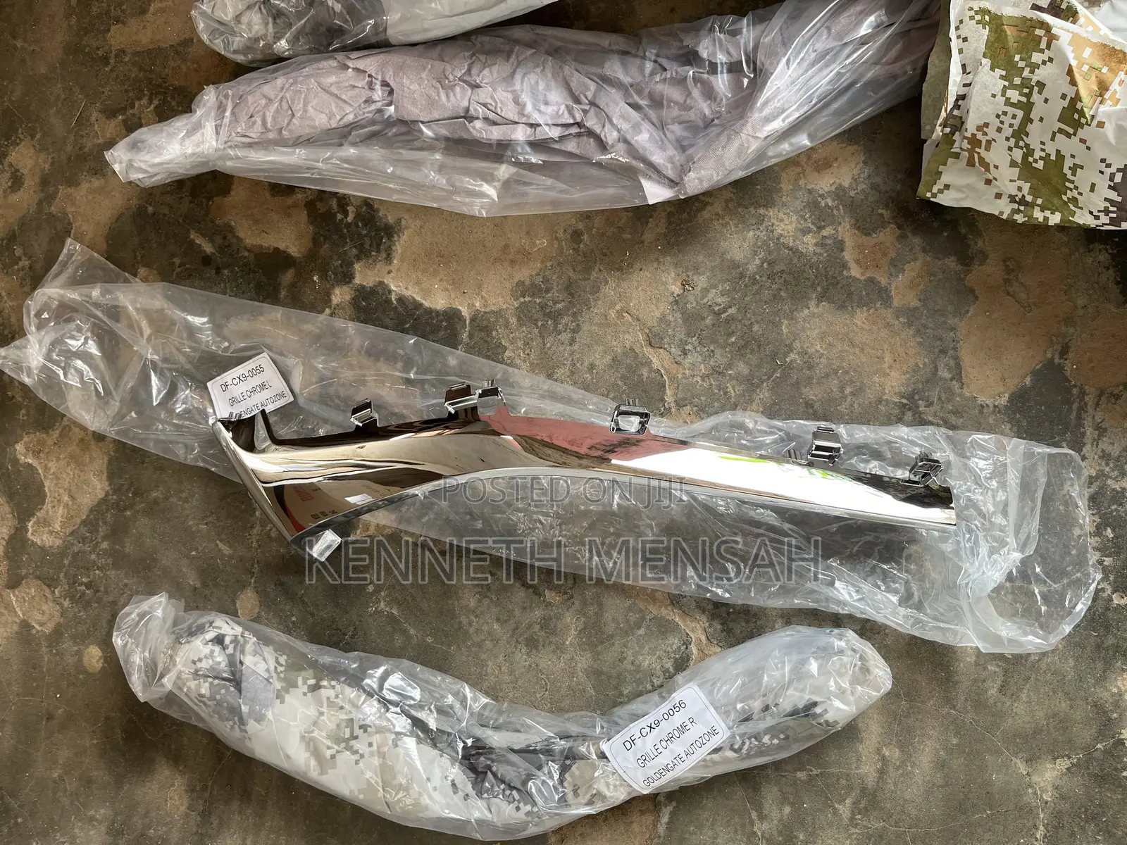 Mazda Cx9 Grill Chrome Pair