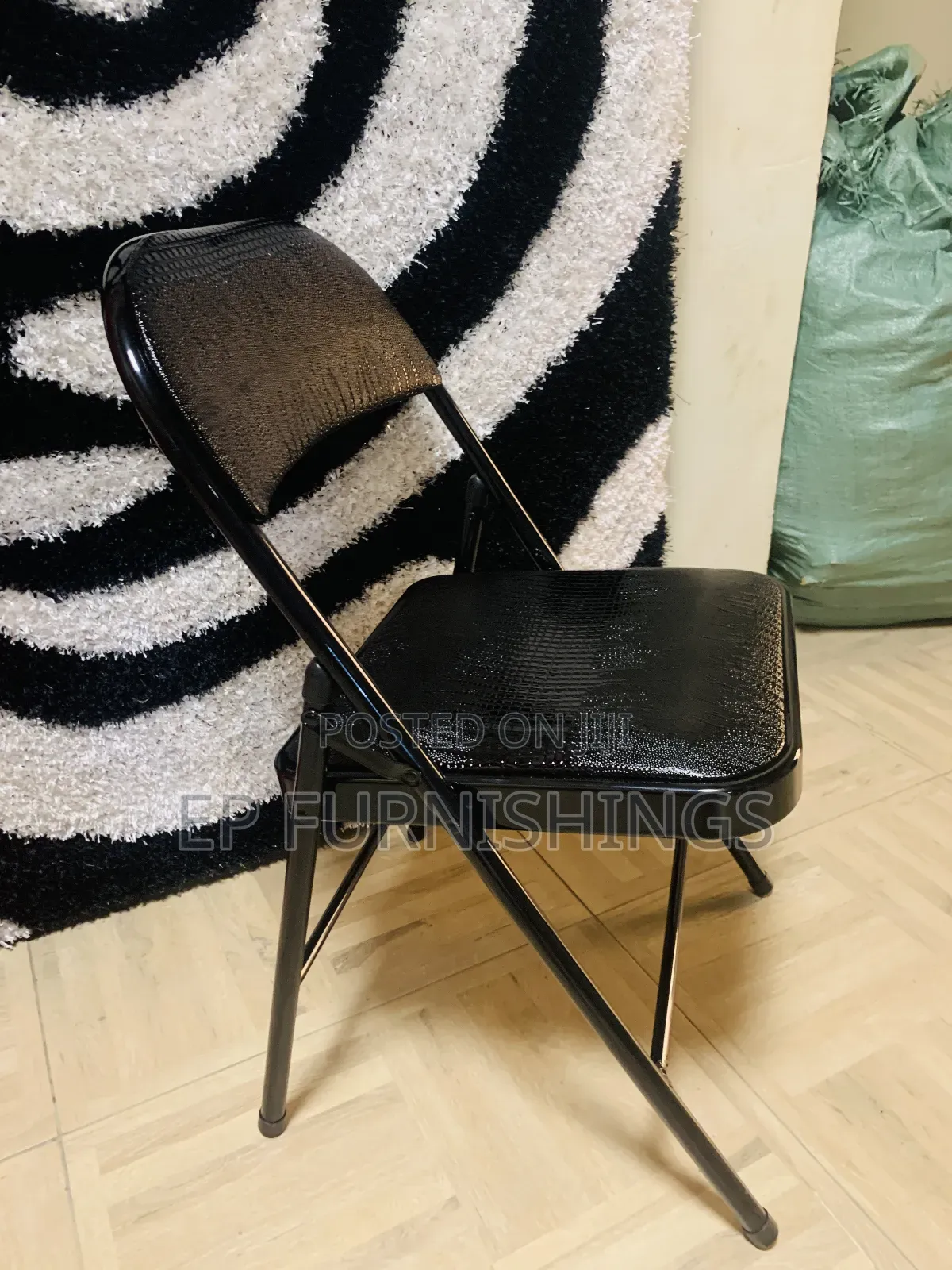 Foldable Leather Chair