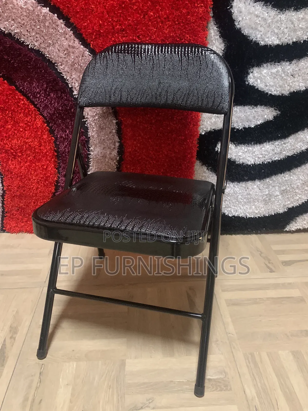 Foldable Leather Chair