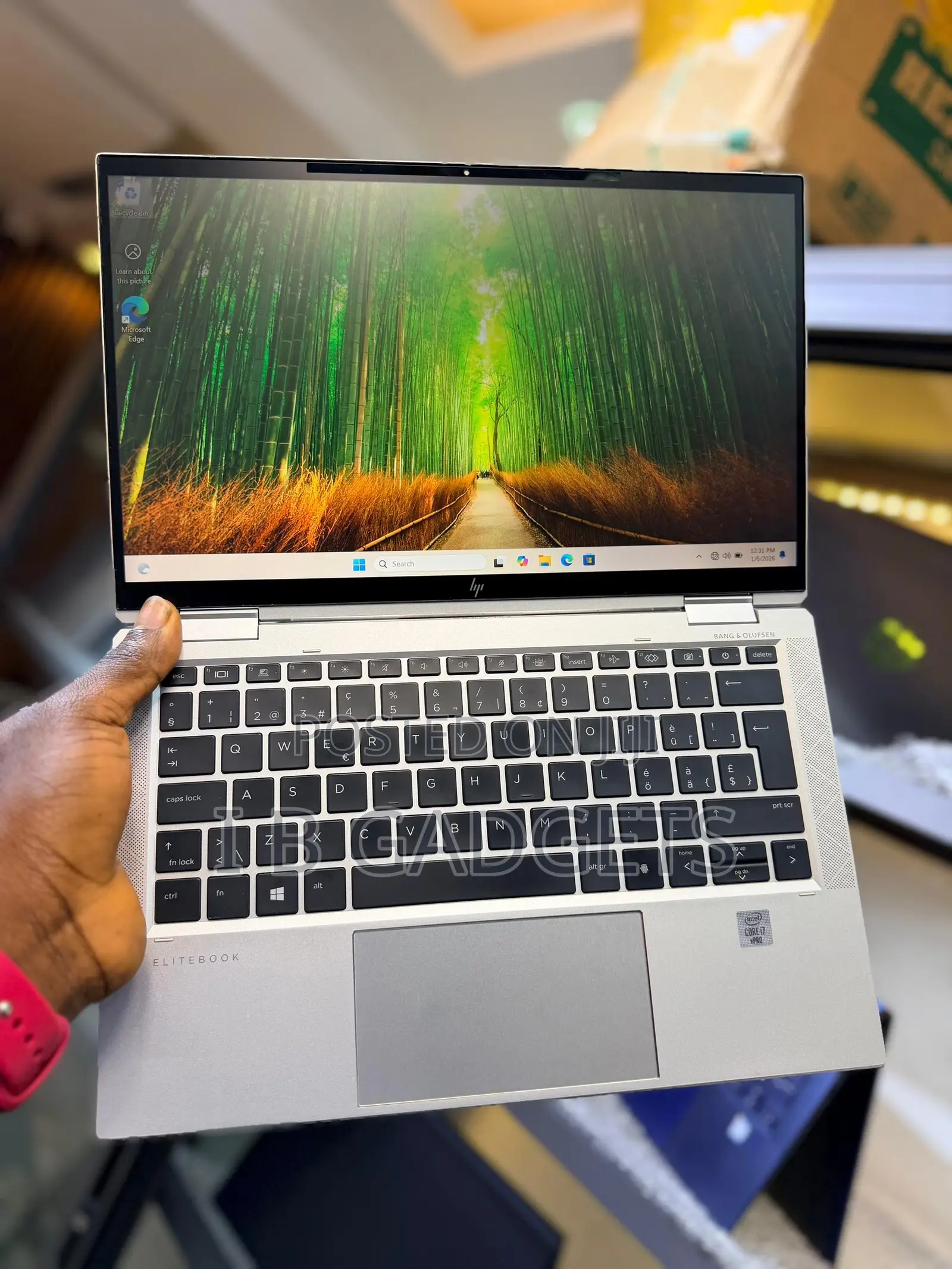 Laptop HP EliteBook x360 1030 G7 16GB Intel Core i7 SSD 256GB