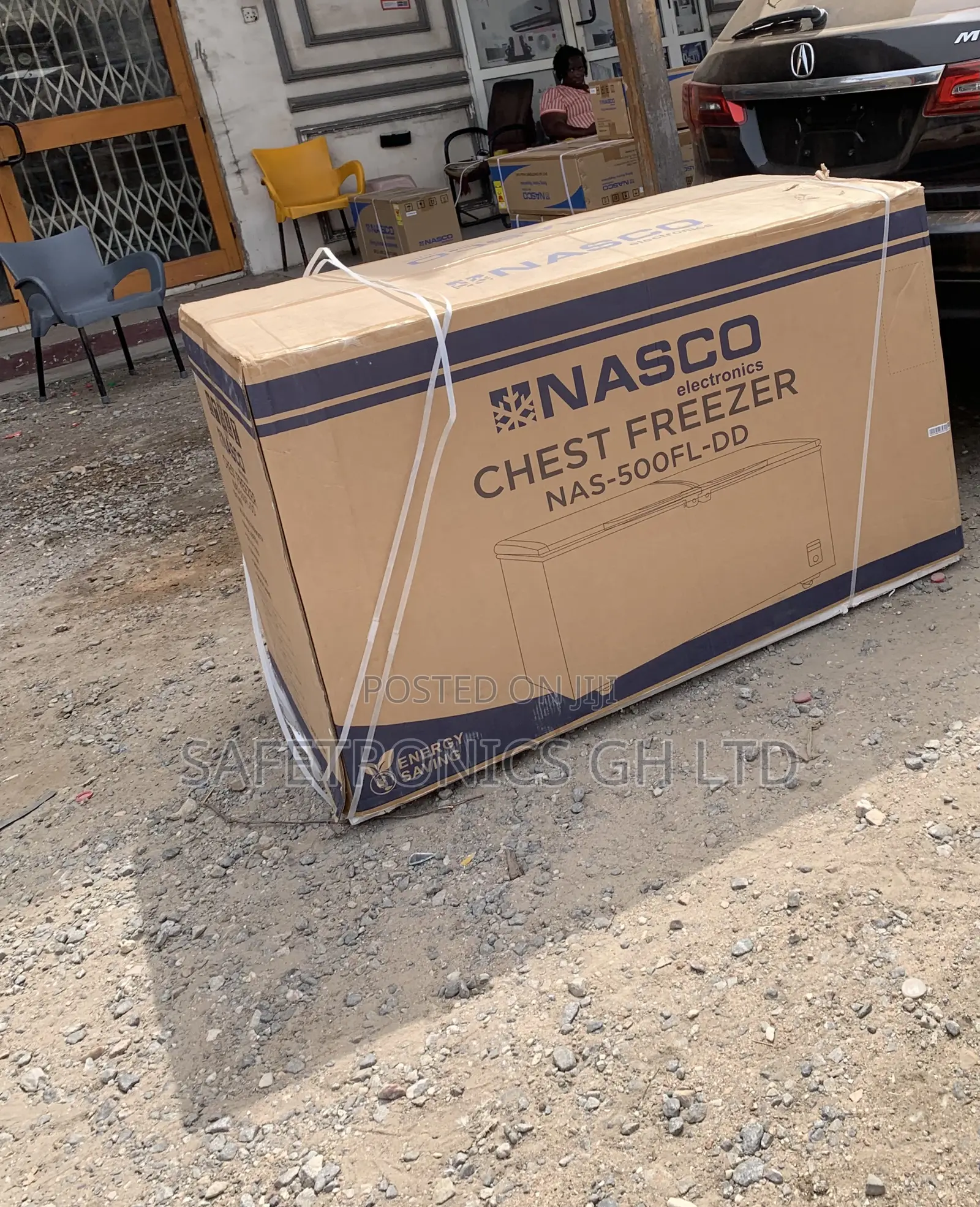 Super New Nas500fl Singledoor Grey Nasco 425 Liters Freezer