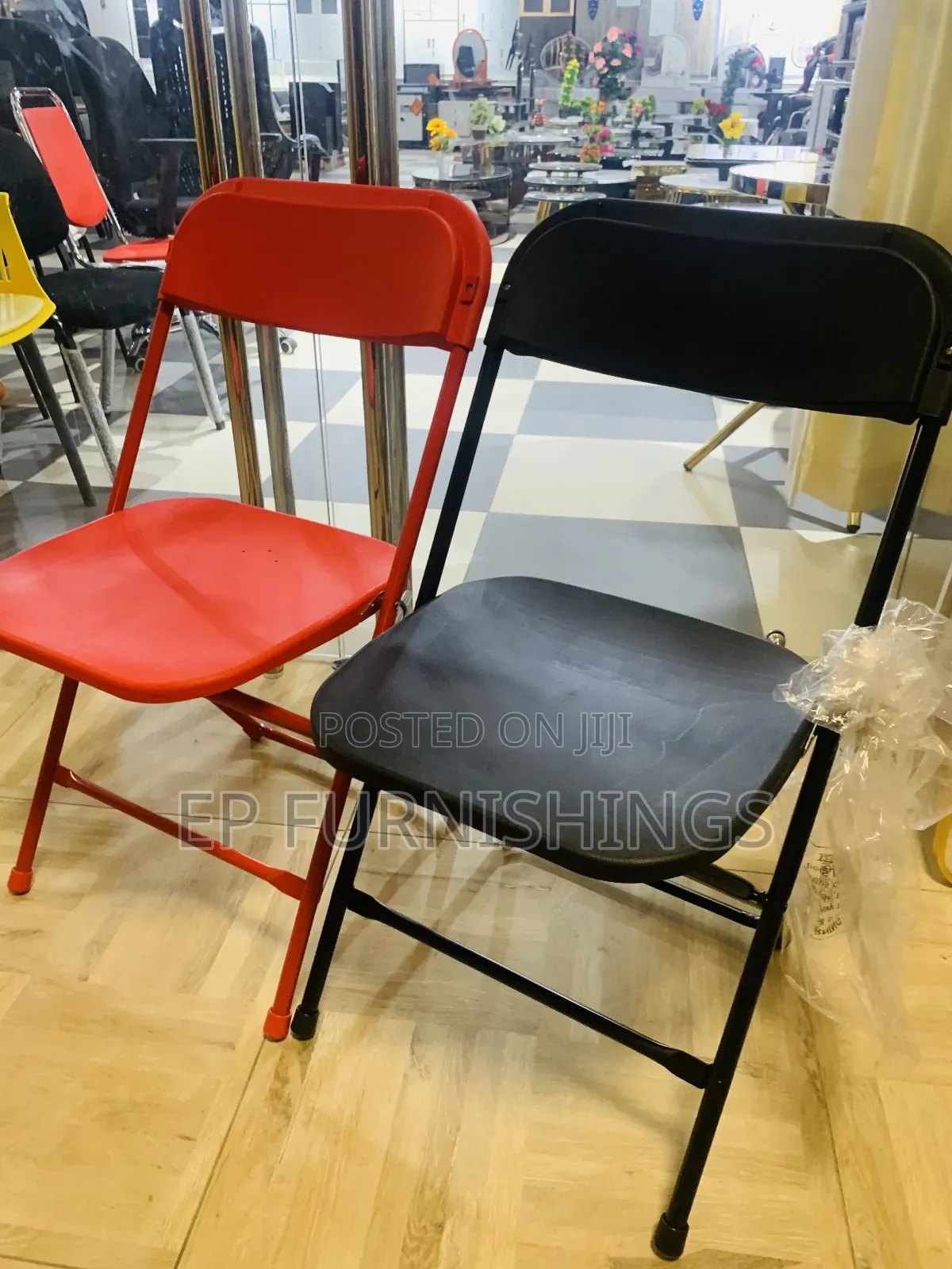Flat Back Folding Chair