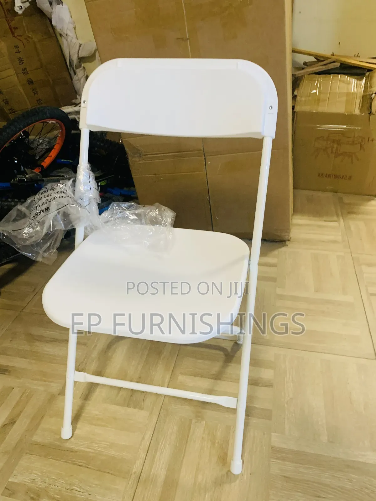 Flat Back Folding Chair