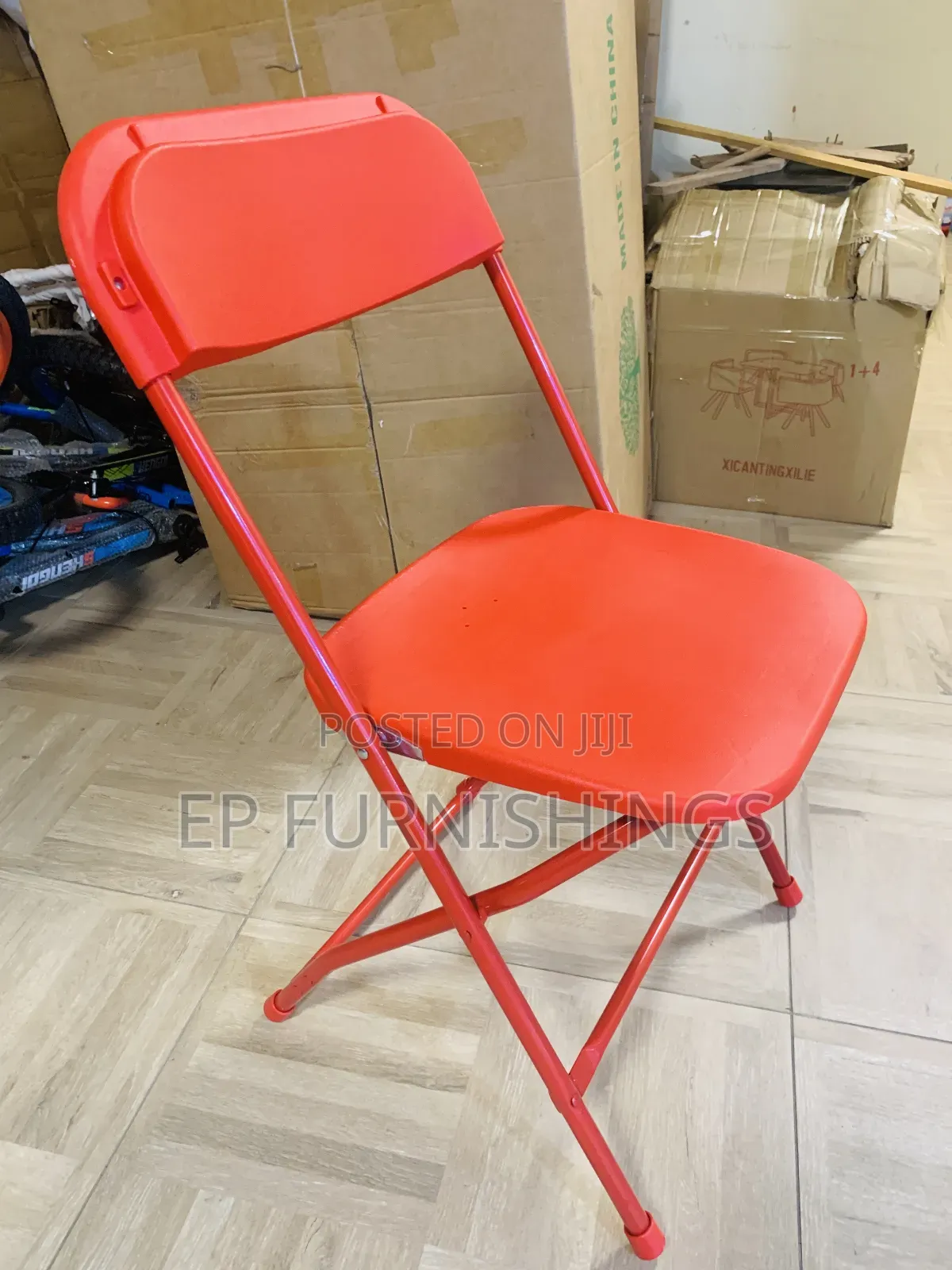 Flat Back Folding Chair