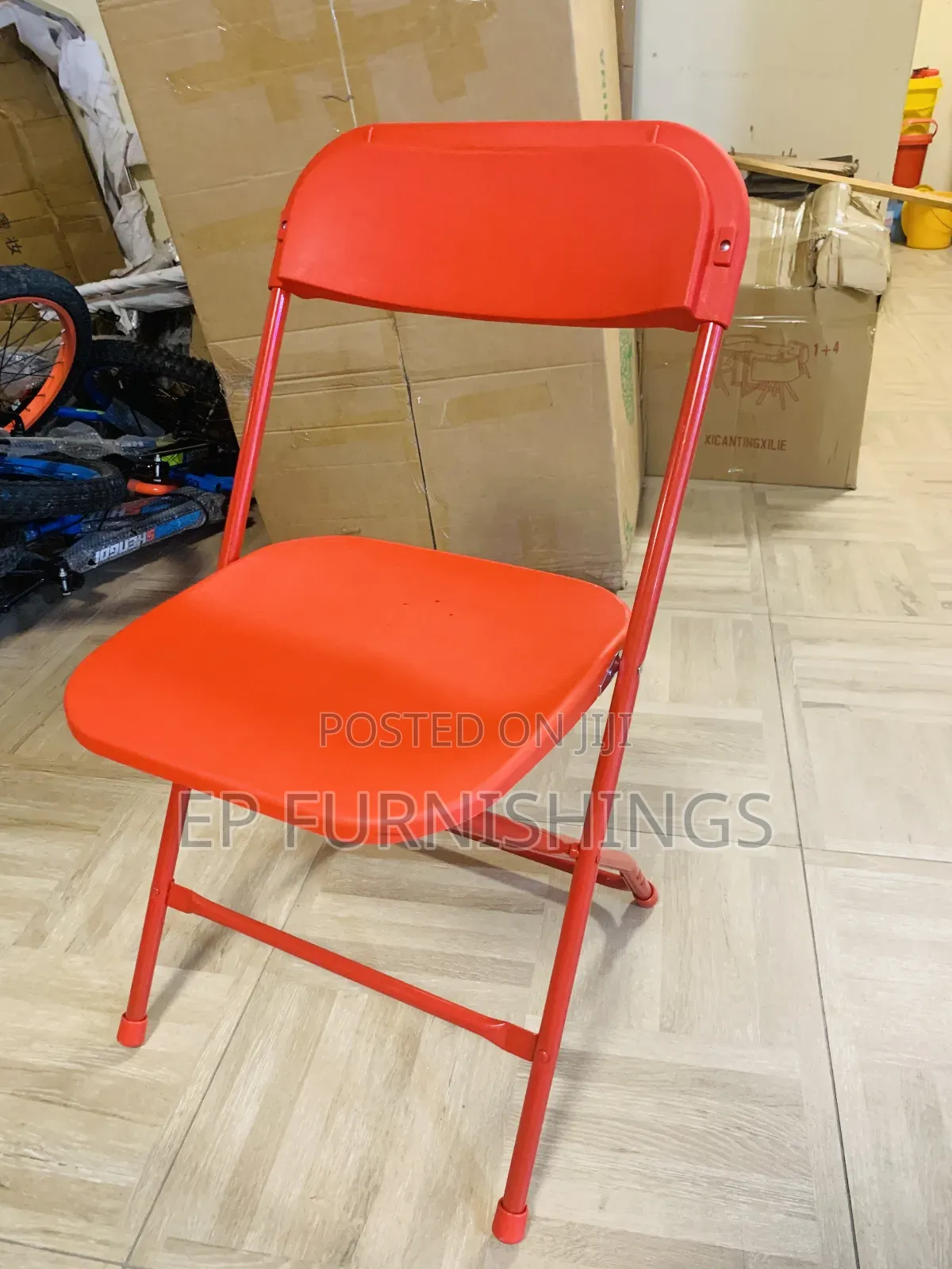 Flat Back Folding Chair