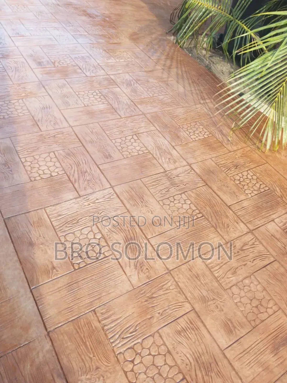 Stamp Concrete Floor