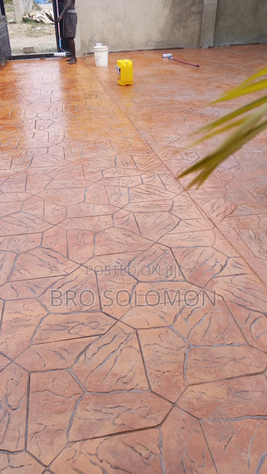 Stamp Concrete Floor