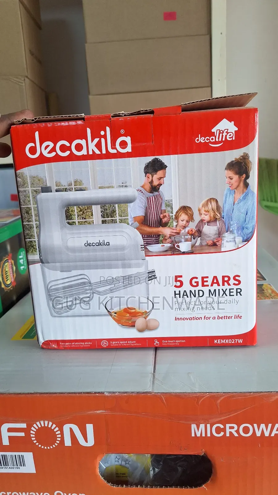 Decakila Hand Mixer 5 Gears