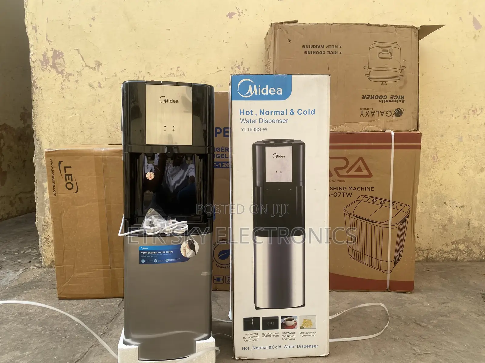 Midea Yl1638s-W 3taps Water Dispenser