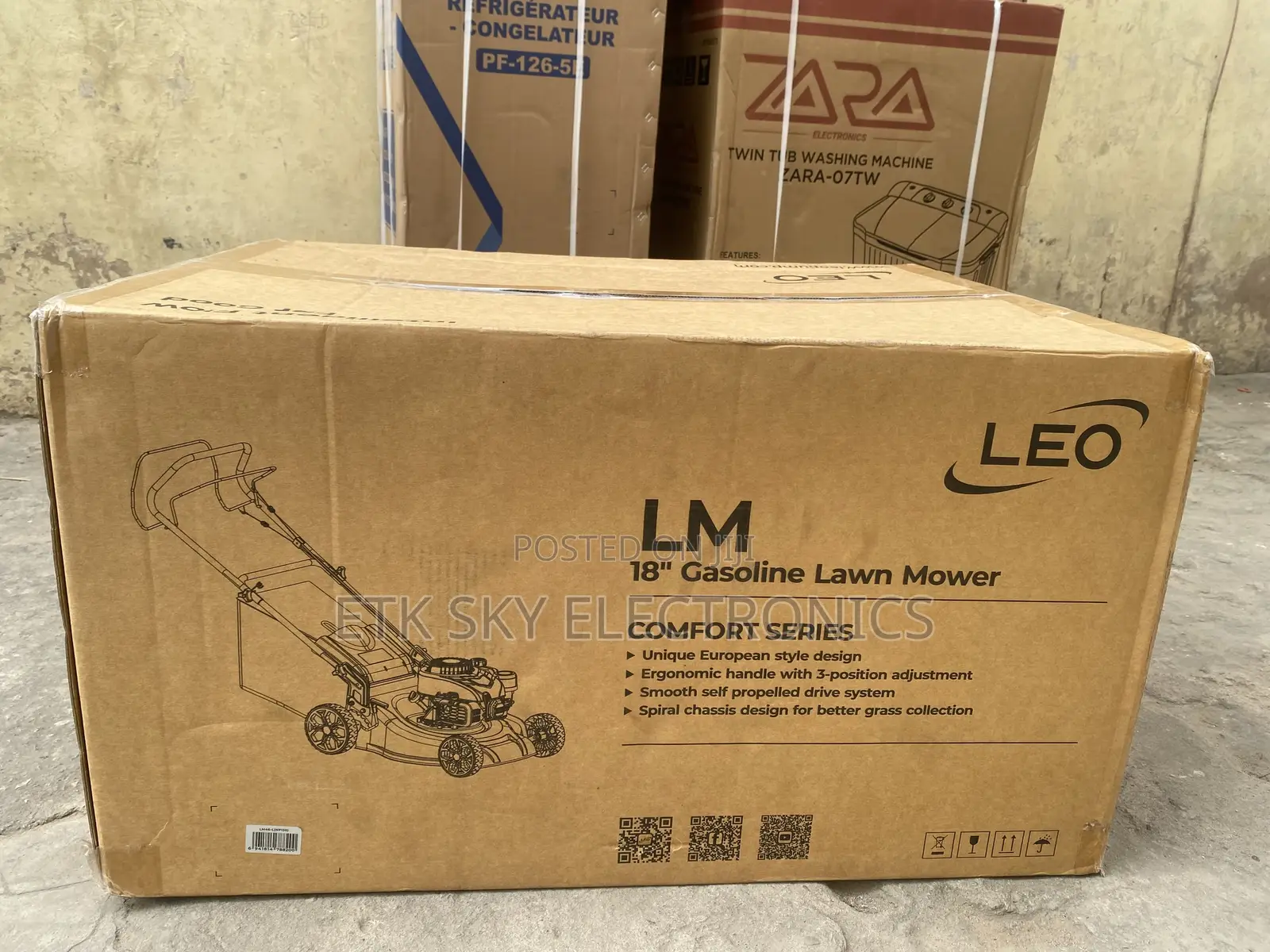 Leo 18” 4hp Gasoline Lawn Mower Lm46-L