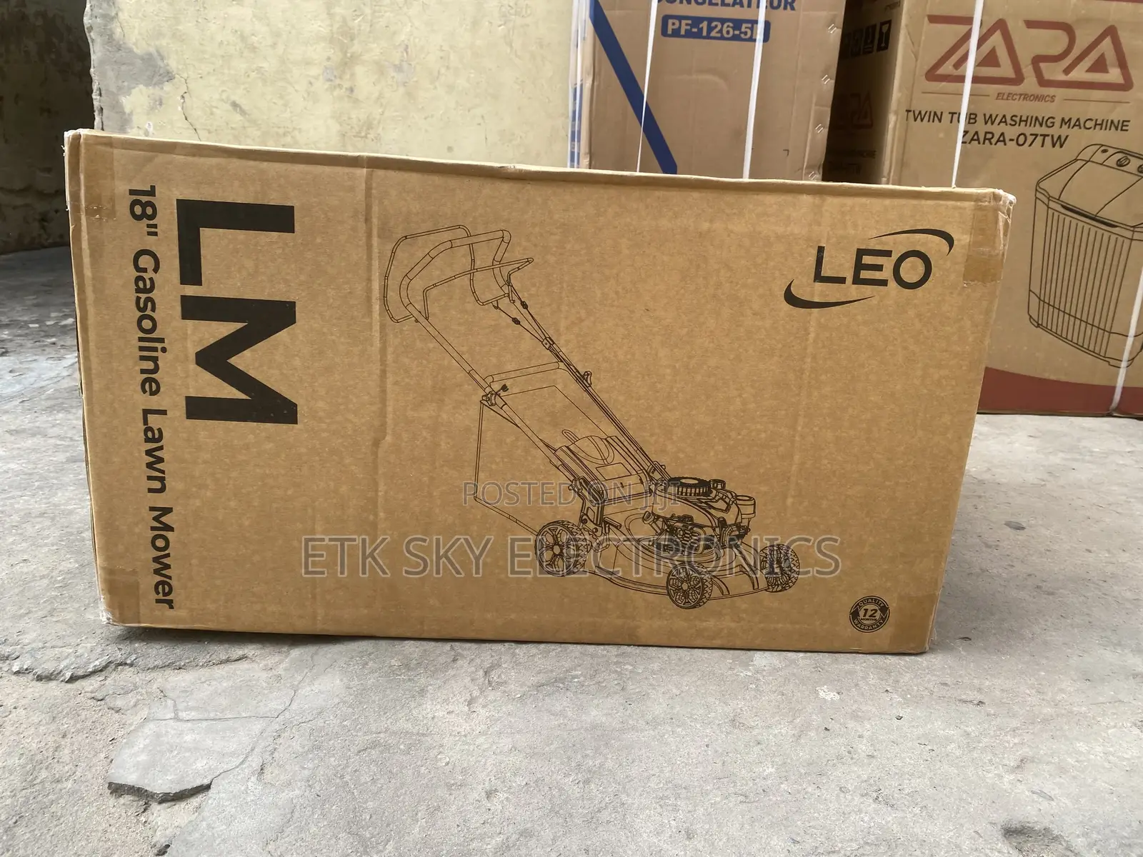 5 HP Gasoline Leo Lawn Mower