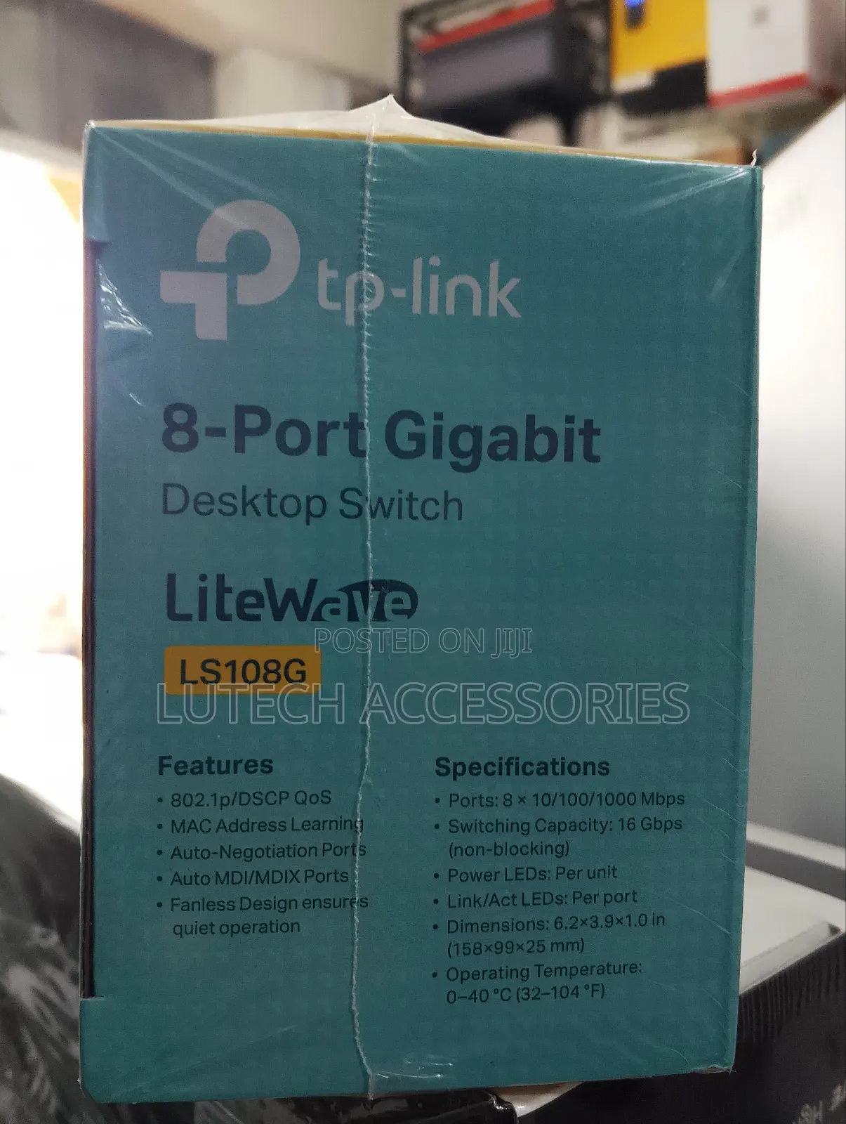Tp Link 8 Port Gigabit Desktop Switch (Ls108g)