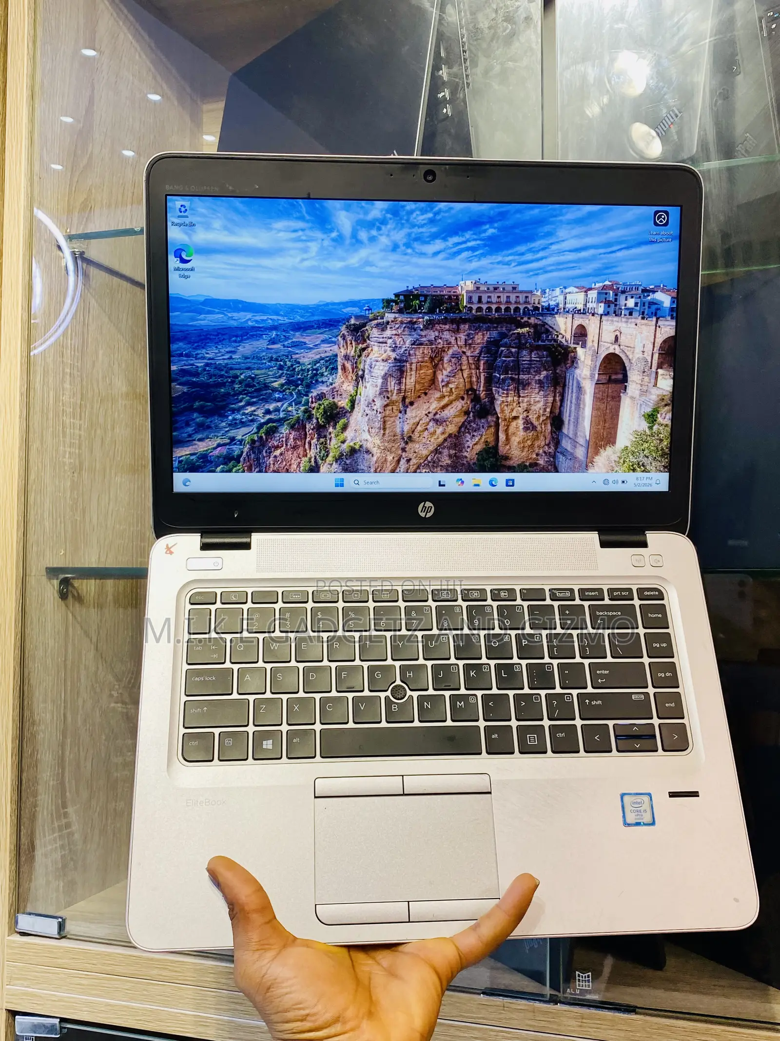 Laptop HP EliteBook 840 G3 8GB Intel Core i5 SSD 256GB