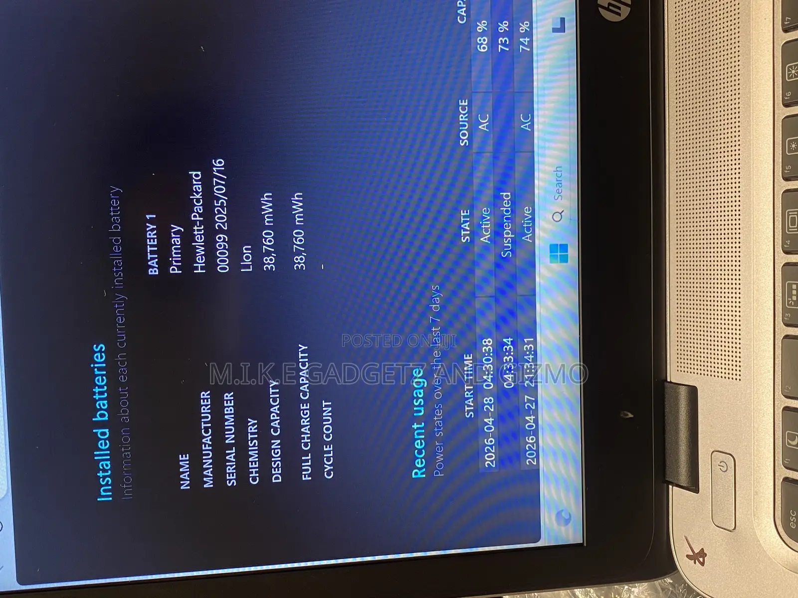 Laptop HP EliteBook 840 G3 8GB Intel Core i5 SSD 256GB