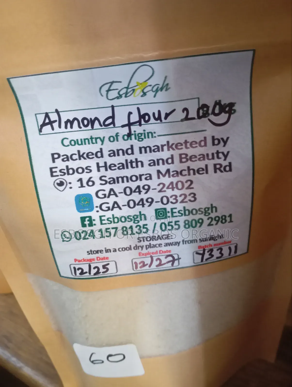 Almond Flour 200g
