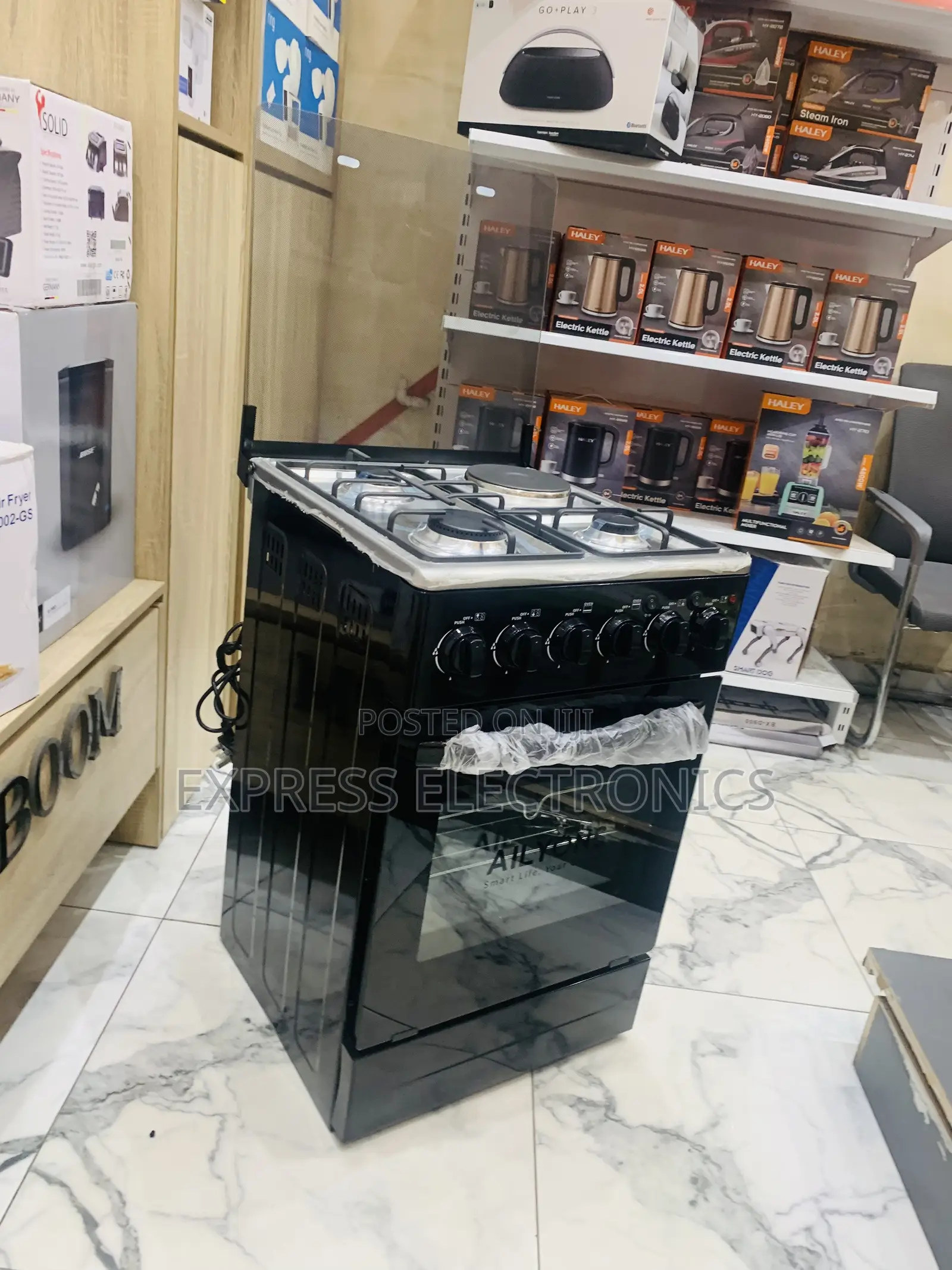 Newly Sealed in Box Gas Electric Stove Oven 3-1 Ailyon