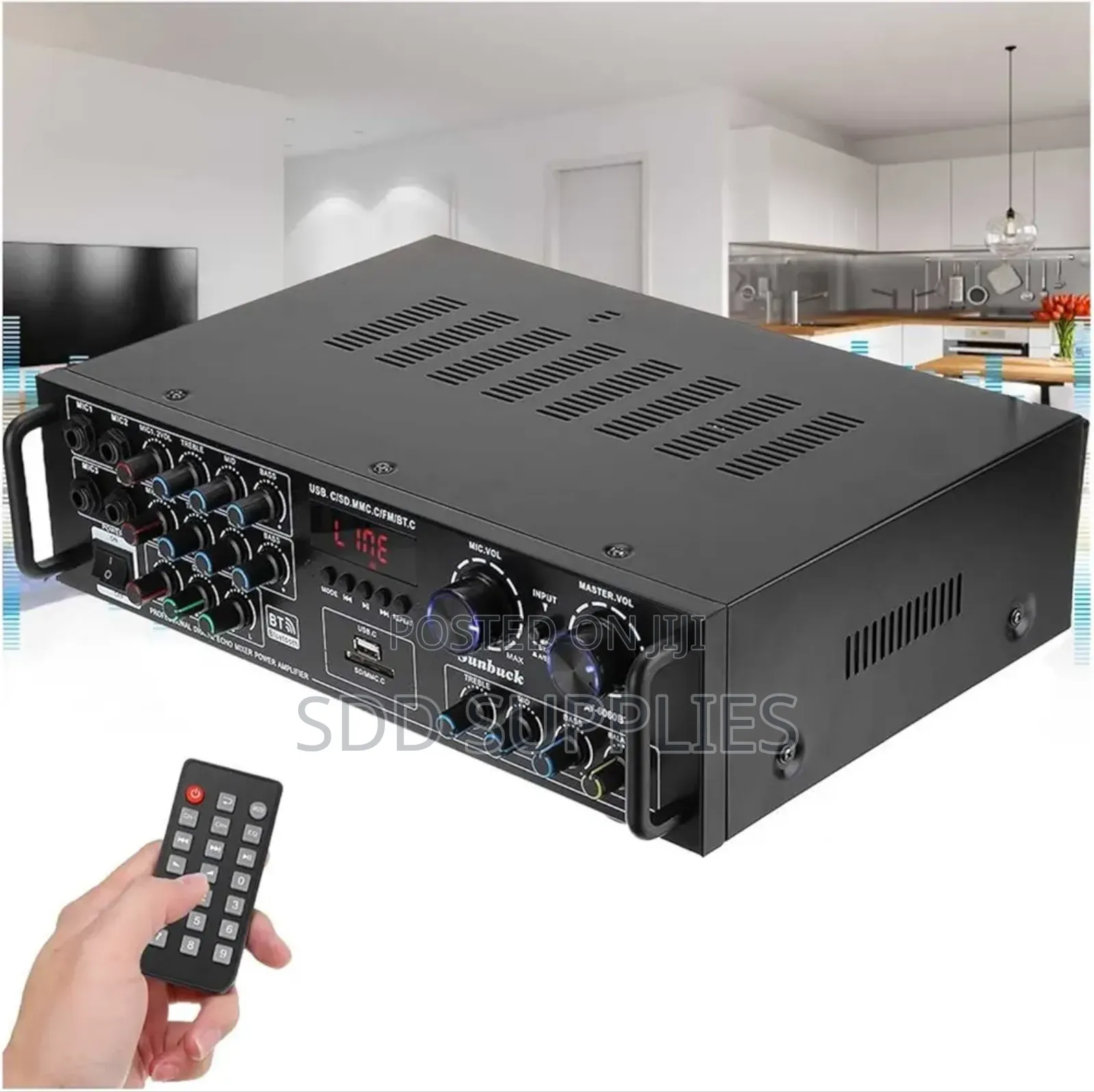 Quality Power Amplifier 5.1 Channel 800 Watts