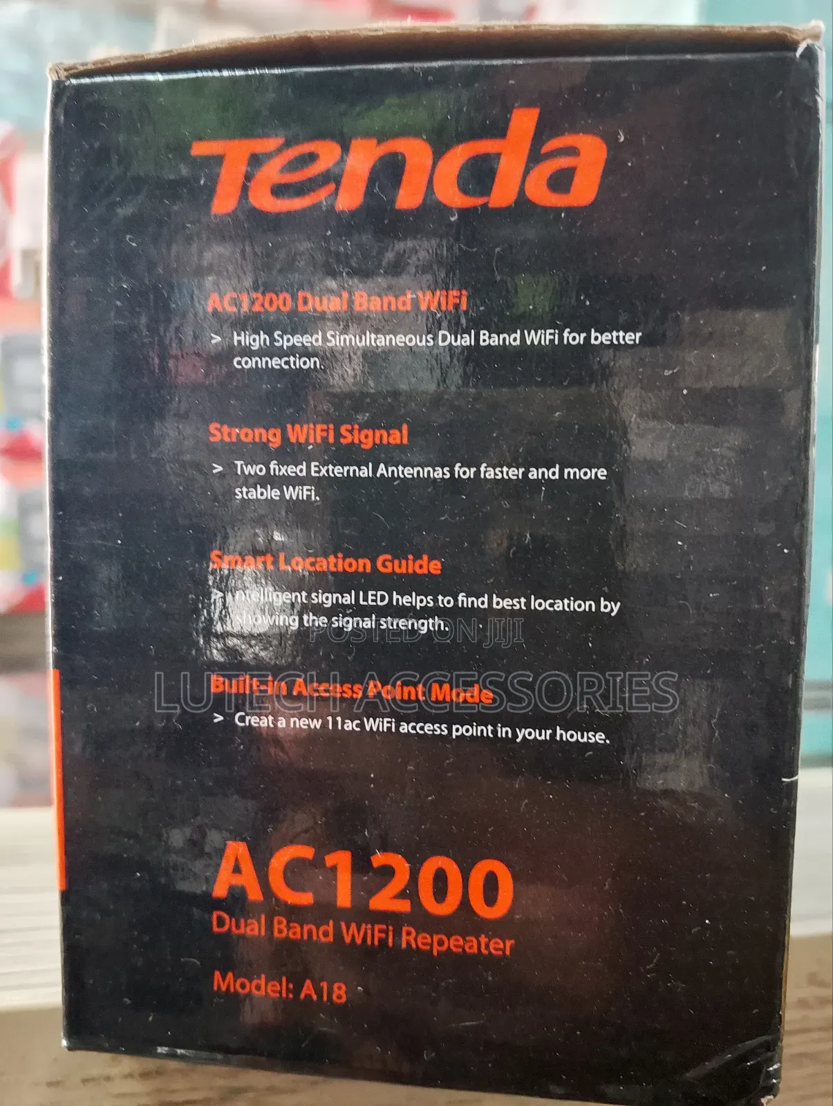 Tenda Ac1200 Dual Band Wifi Repeater (A18)