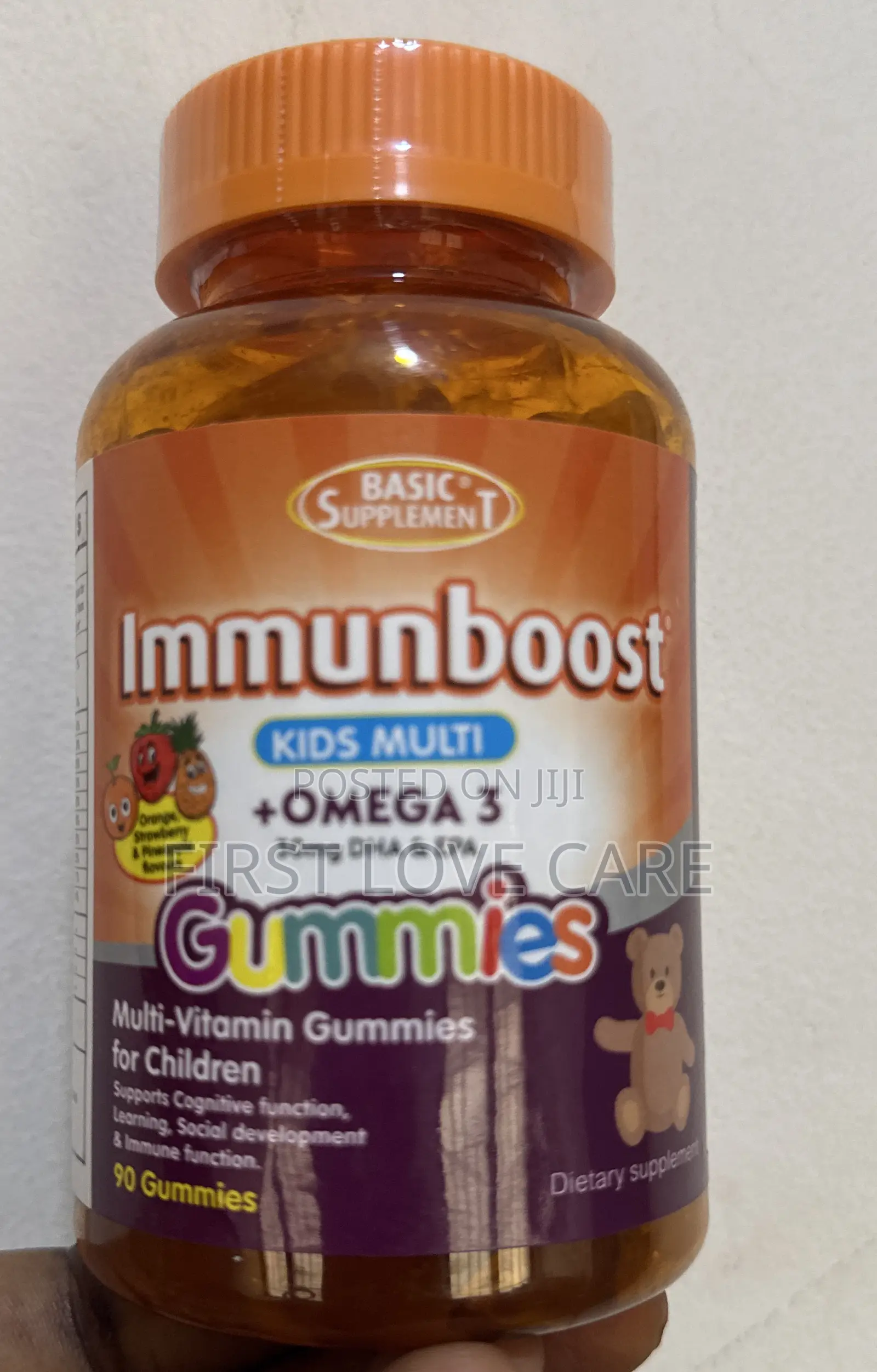 Immunboost Kids Multi Gummies + Omega 3 30mg Dha Epa