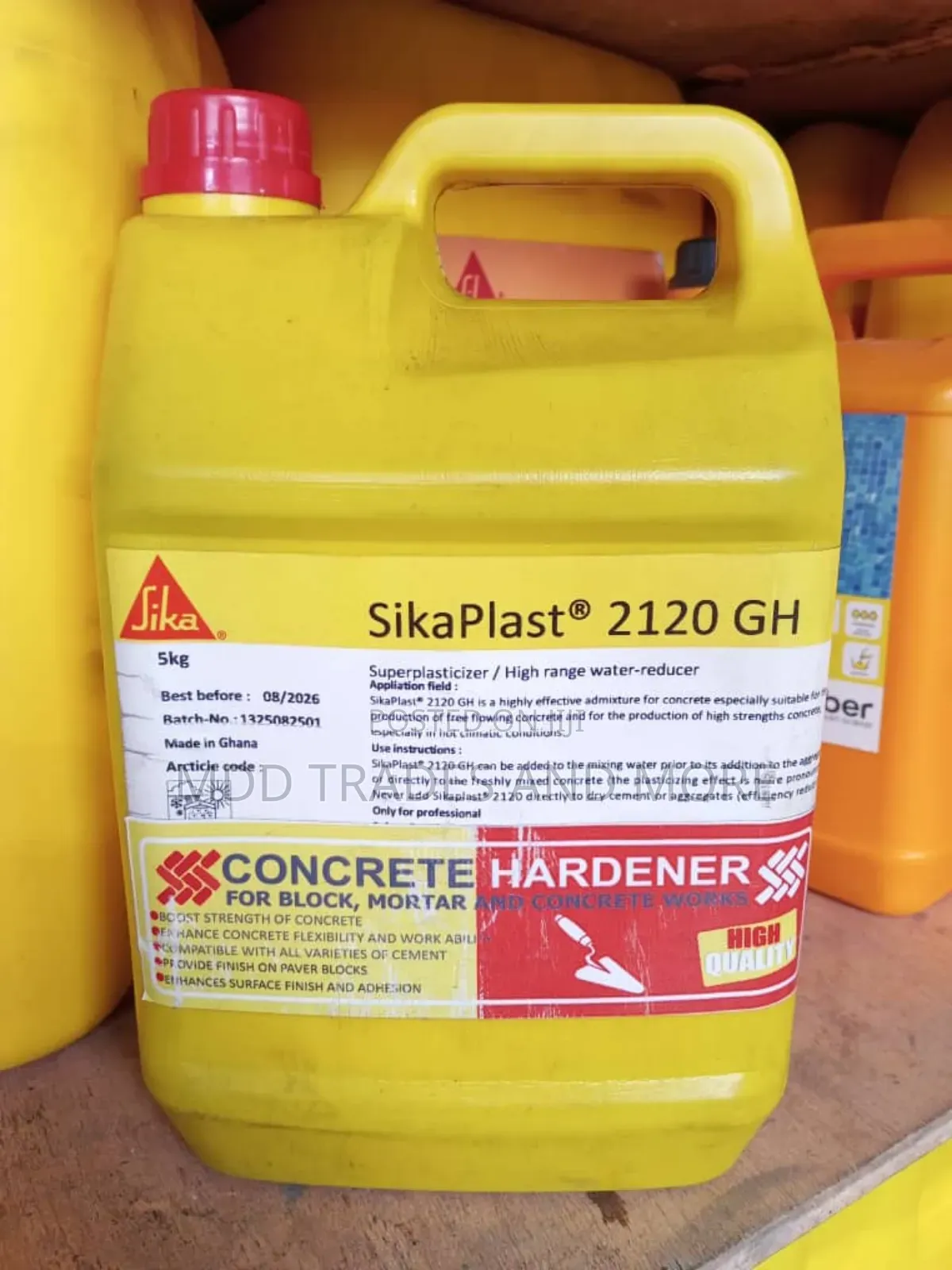 Concrete Hardener Waterproof 5lt