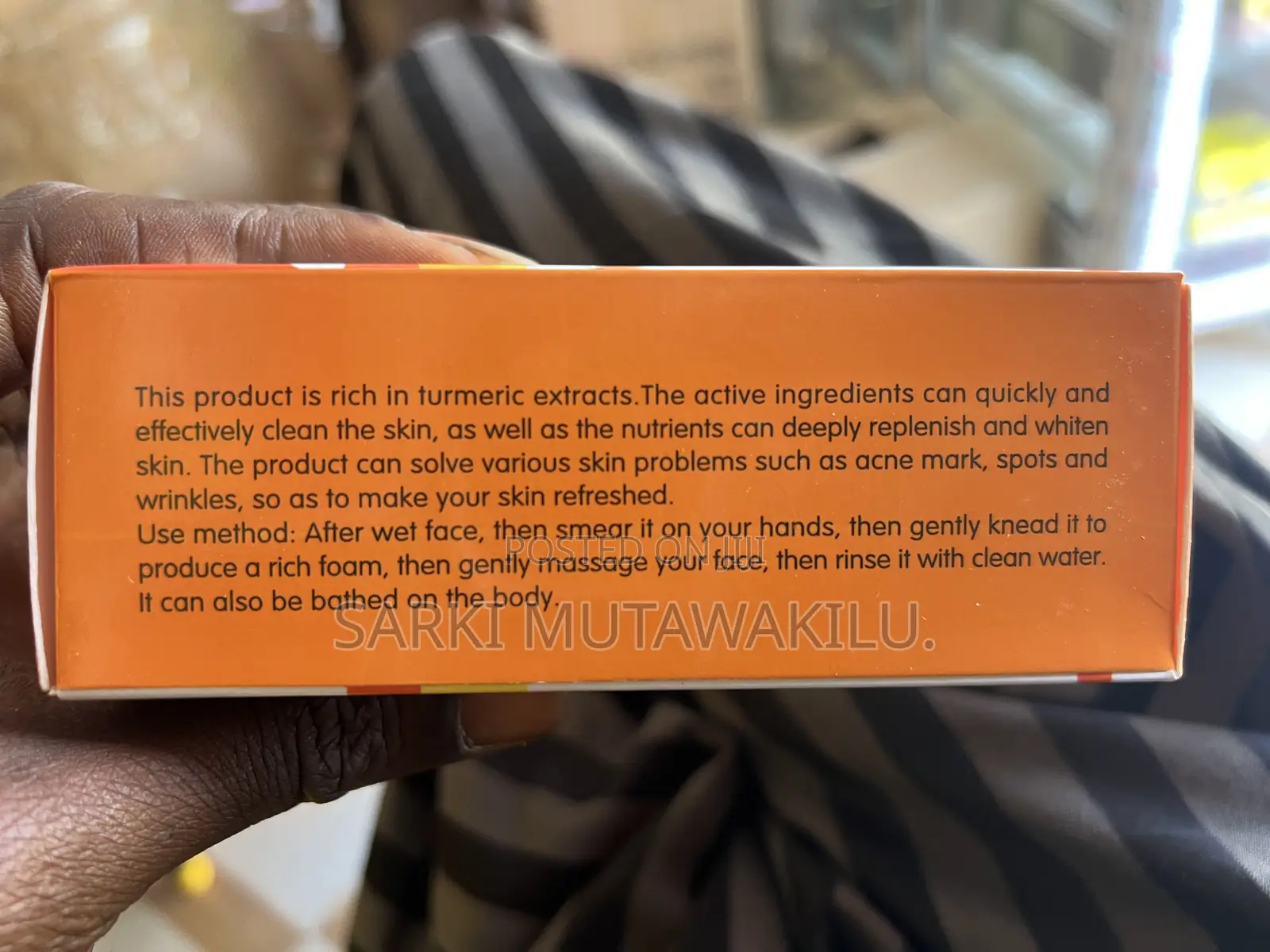 Tumeric Super Whitening Soap