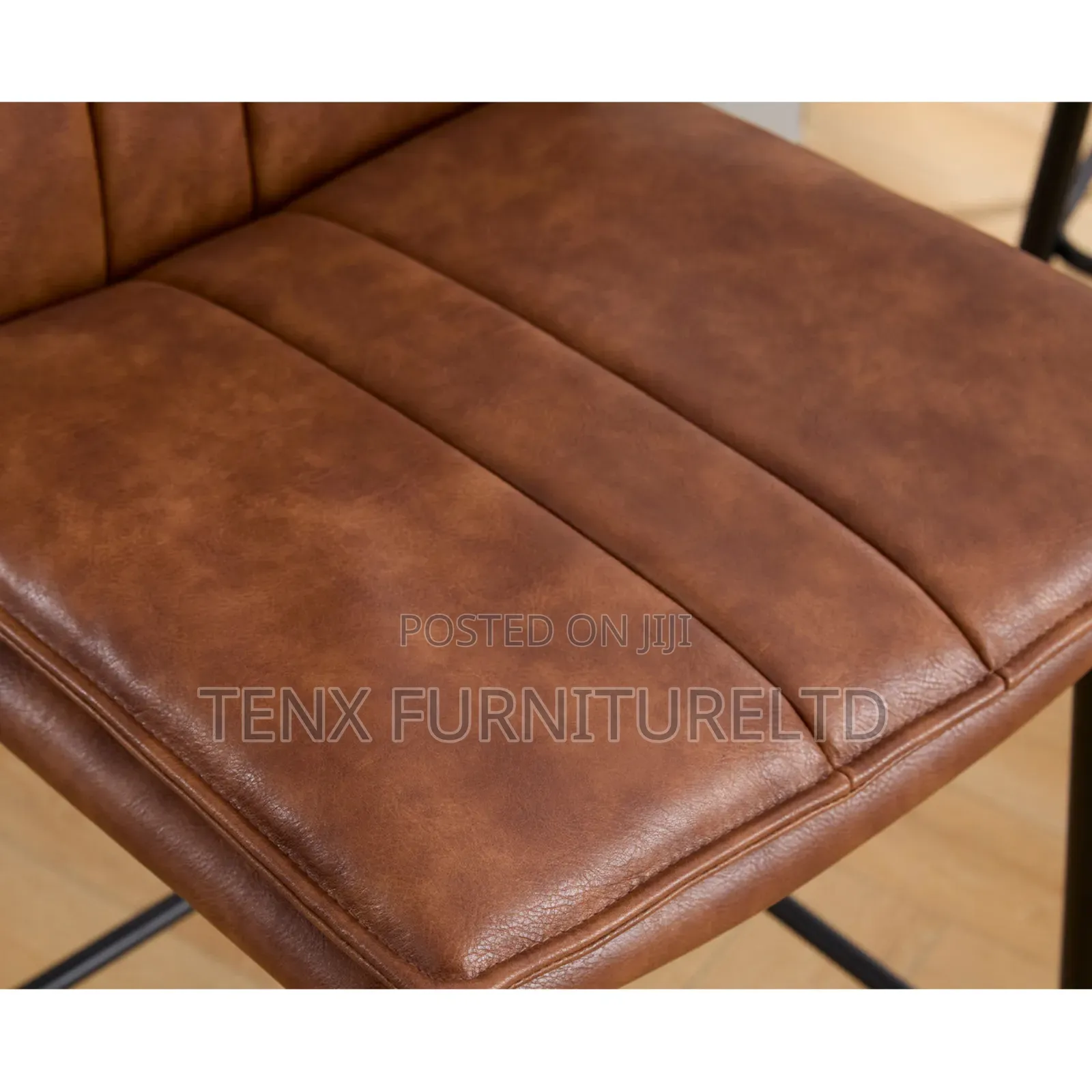 Counter Stool With Backrest (Pair)