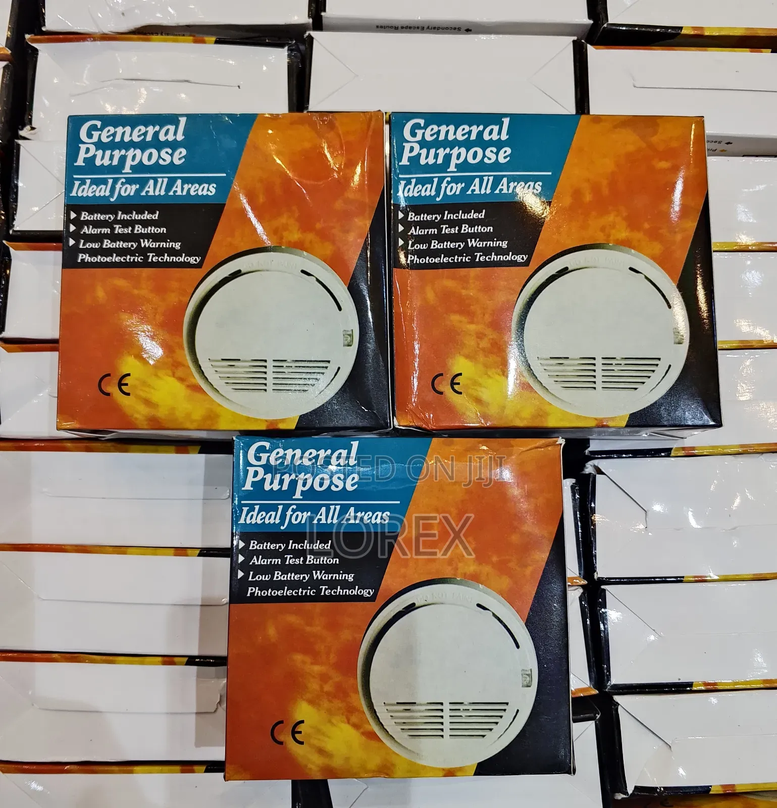 Smoke Detector Wireless Standalone With 9v Battery