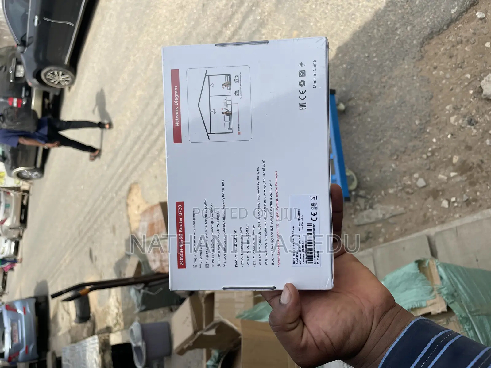 Zonch B720 4g/5g Mobile Wifi Cpe Router