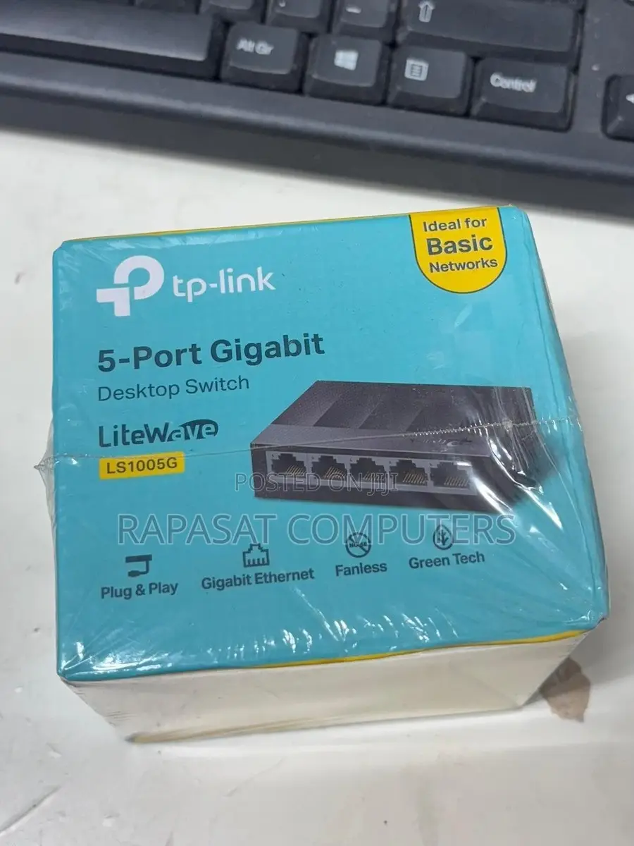 Tp-Link Ls1005g Litewave 5-Port Gigabit Desktop Switch