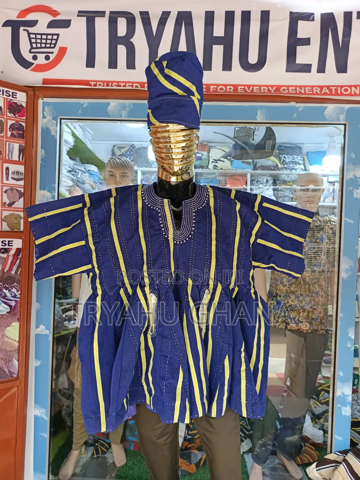 Buy Ghanaian Smock for Weddings, Church, Corporate Events| Tryahu