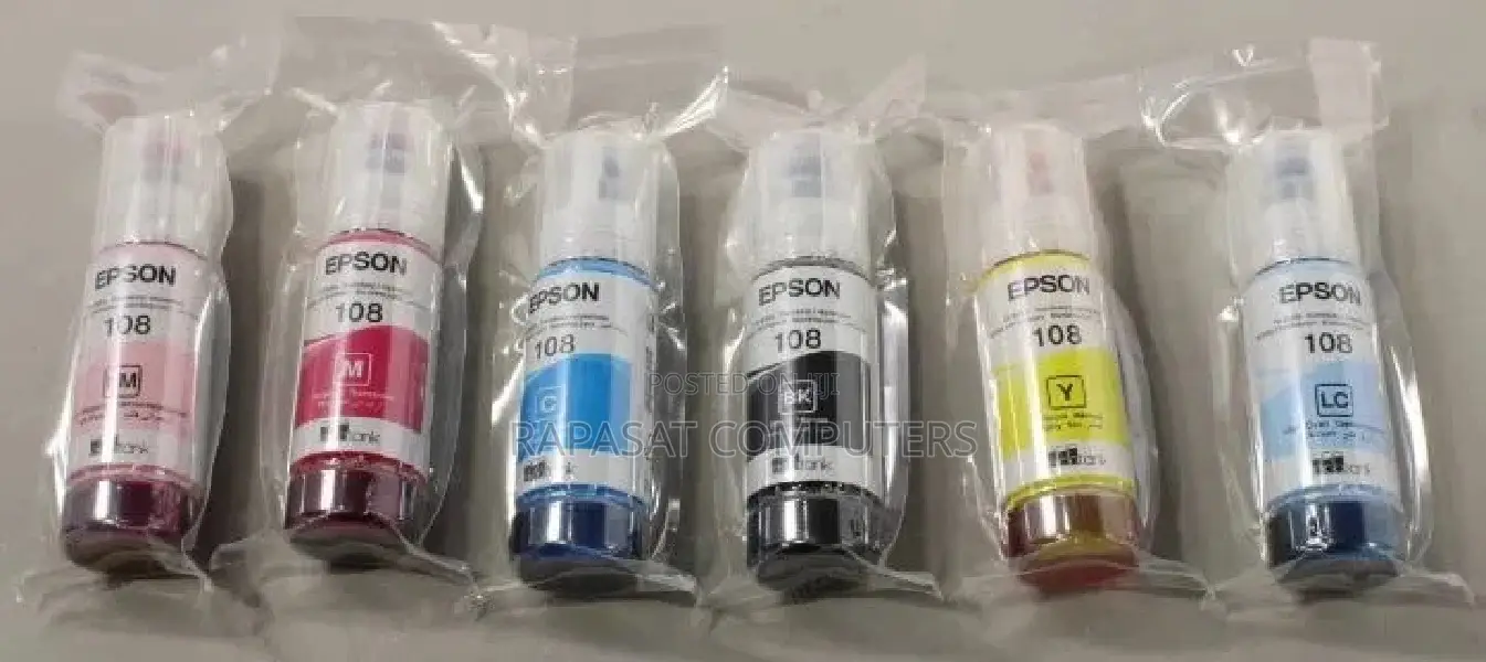 Epson 108 Ink Set All Colors - ¢300 Per Color