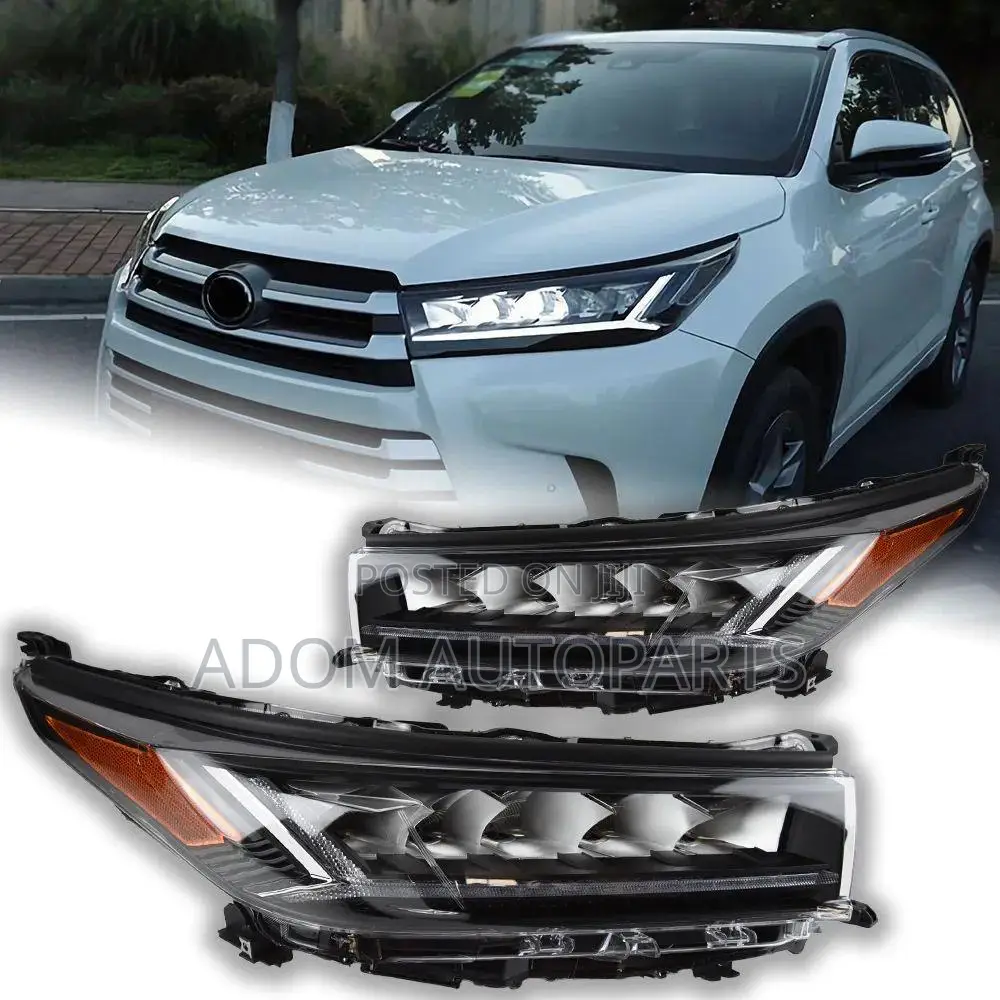 Toyota Highlander Led Headlight 2017 2018 2019