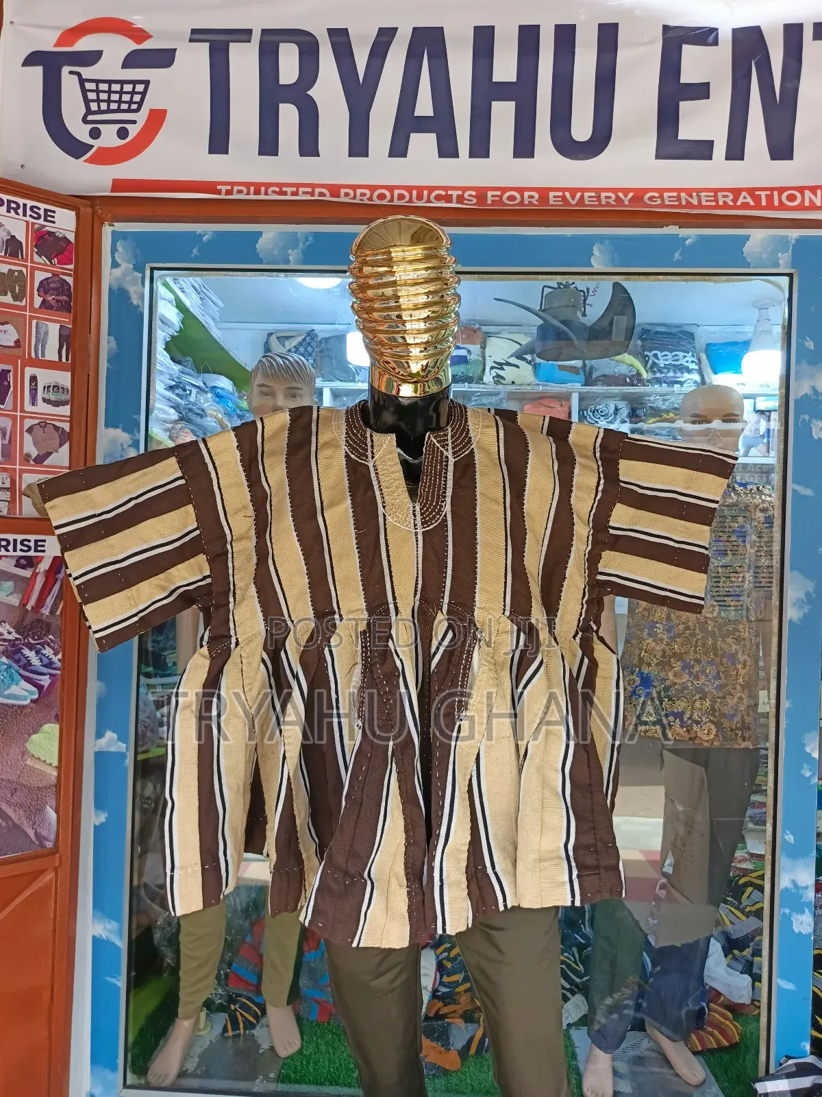 Buy Authentic Batakari Smock in Ghana Online at Tryahu Smock Hub