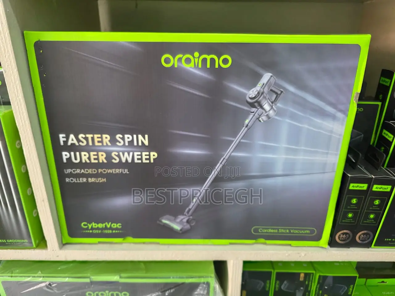Oraimo Fast Spin Purer Sweep Cordless Stick Vacuum