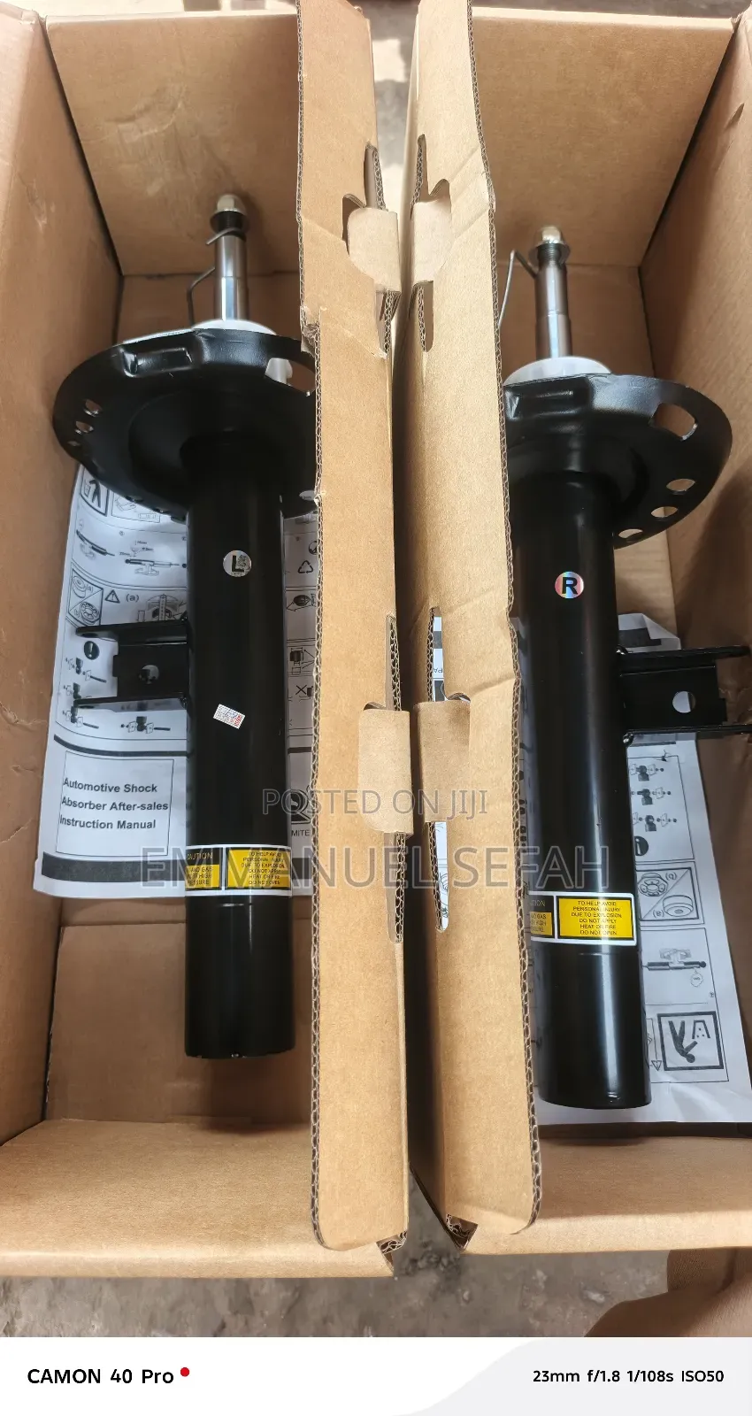 Mercedes-Benz GLB X247 Brand New Front Shock Absorbers