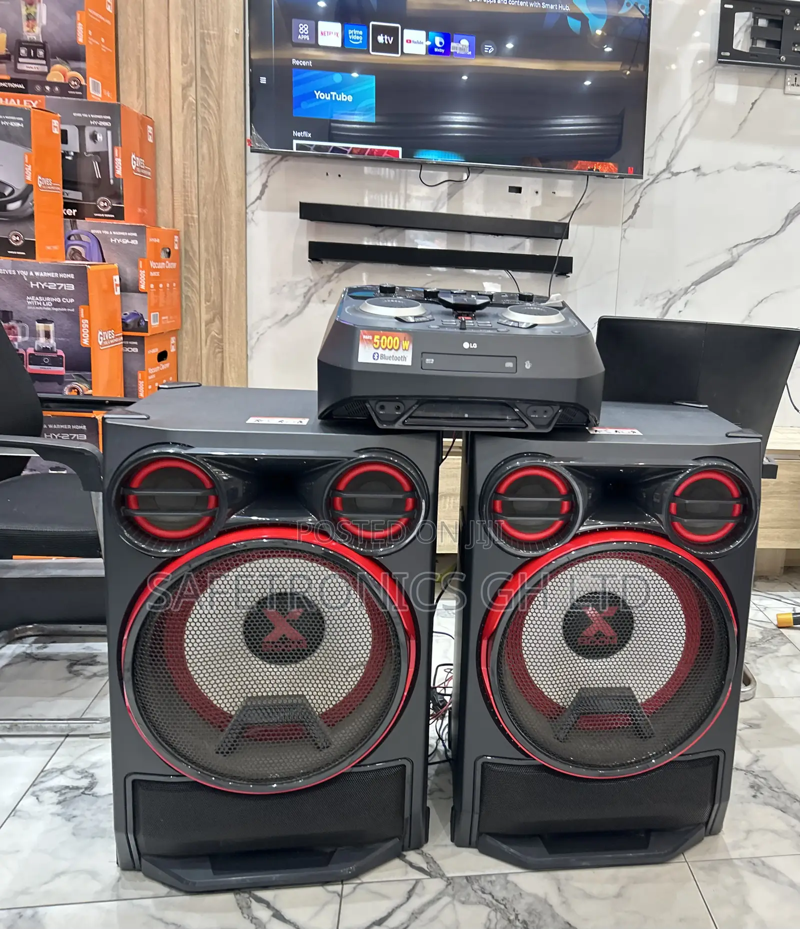 Best Lastest Black Bluetooth 5000 Watts Ck99 Lg Electric Home Theater