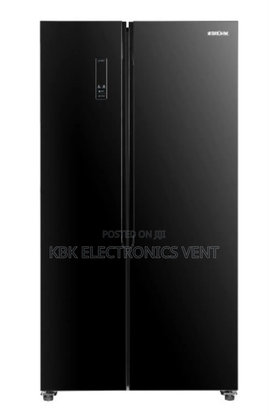 Bruhm 450liter Mirror Door Side by Side Refrigerator
