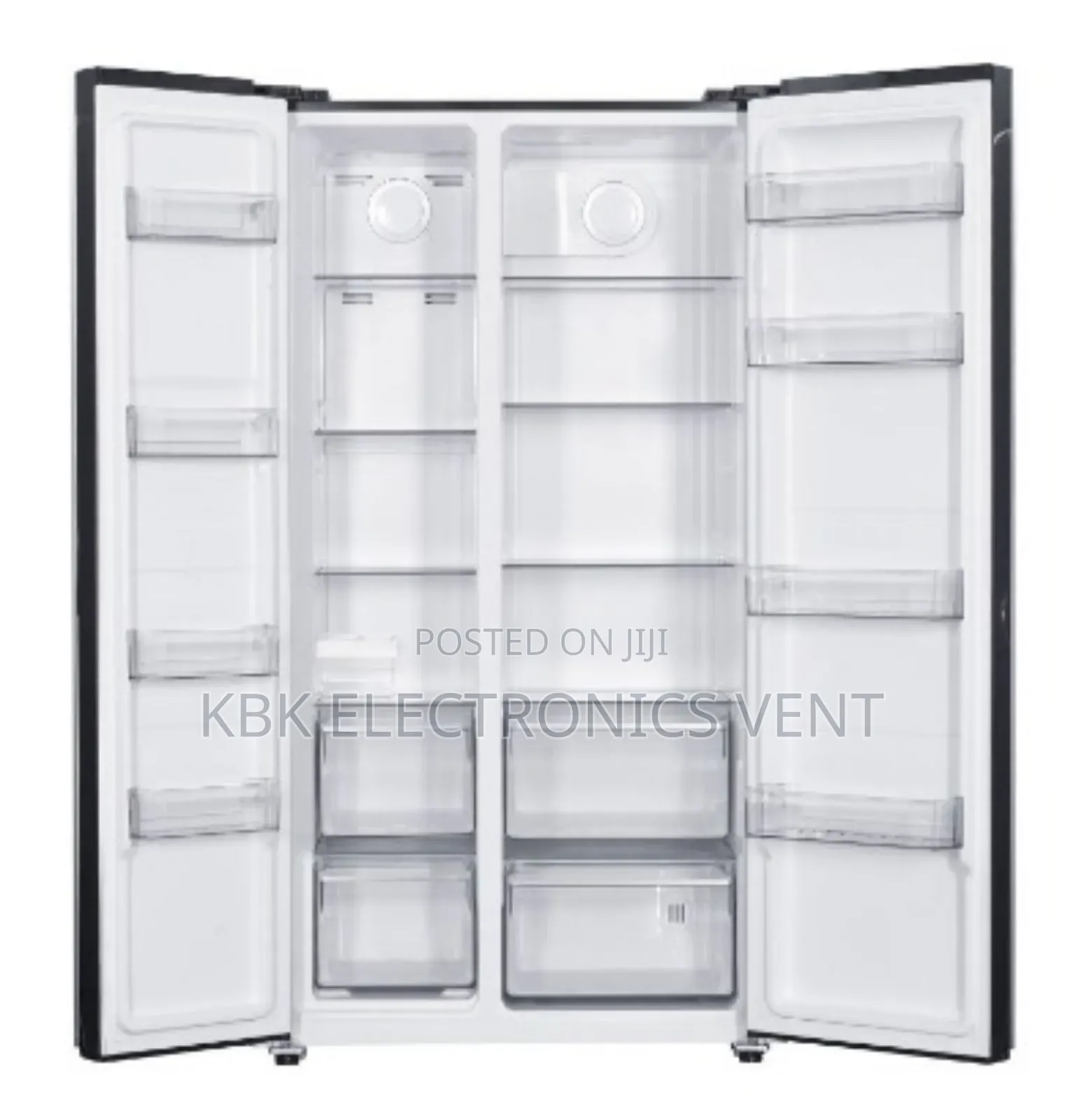 Bruhm 450liter Mirror Door Side by Side Refrigerator