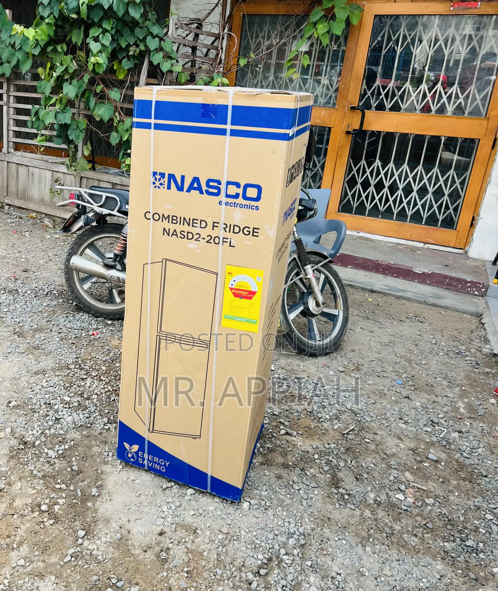 Brand New Nasco-D2-20fl 158l Electric Refrigerator(Gray) 
