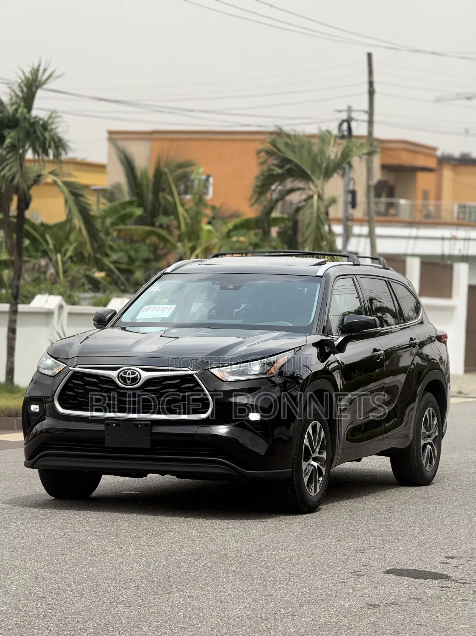 Toyota Highlander XLE 2021 Black
