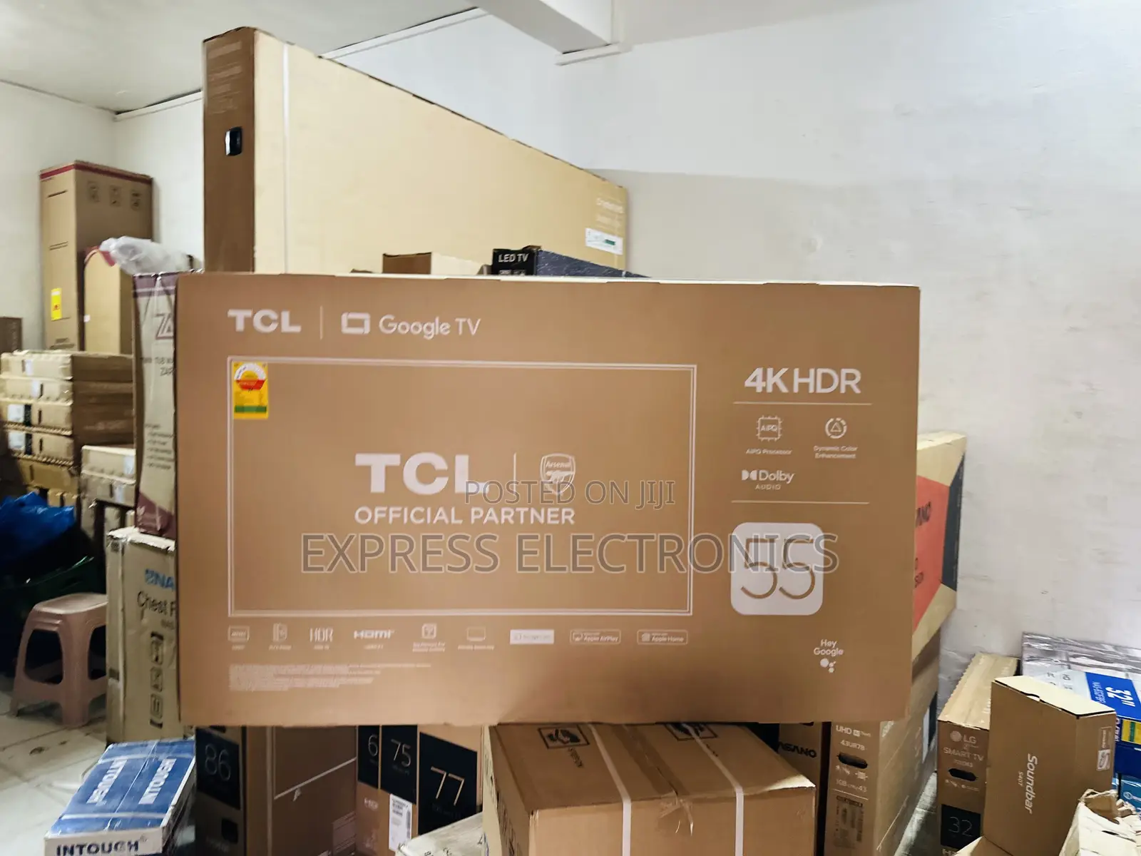 Long Lasting Effects TCL 55”P6k Uhd Smart Glossy Led Tv
