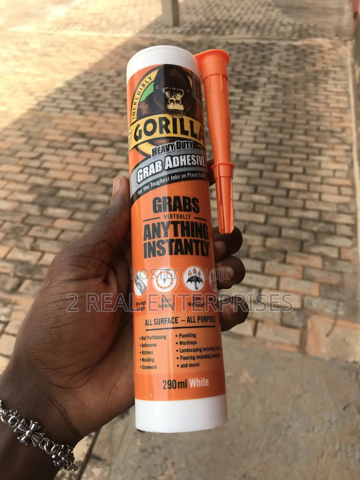 Gorilla Heavy Duty Grab Adhesive Sealant for Anything 290ml From Uk