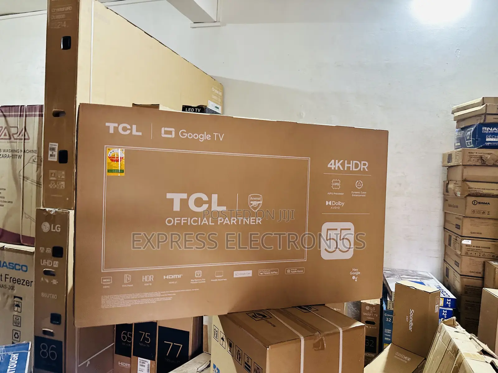 Ultra Modern TCL 55”P6k Uhd Smart Glossy