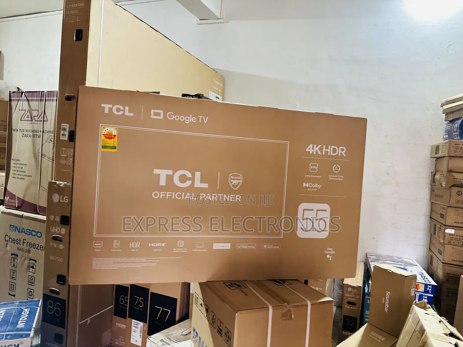 Ultra Modern TCL 55”P6k Uhd Smart Glossy