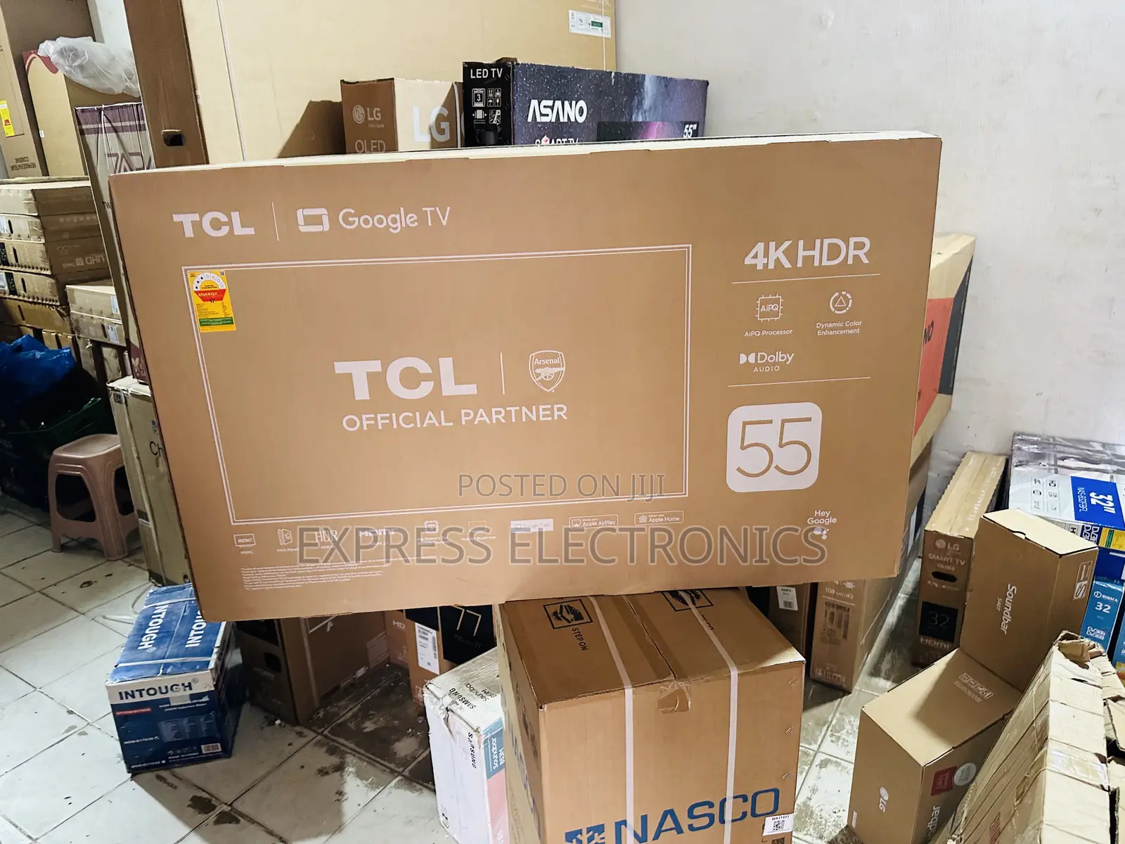 Text 10gig for Your TCL 55”P6k Uhd Smart Glossy