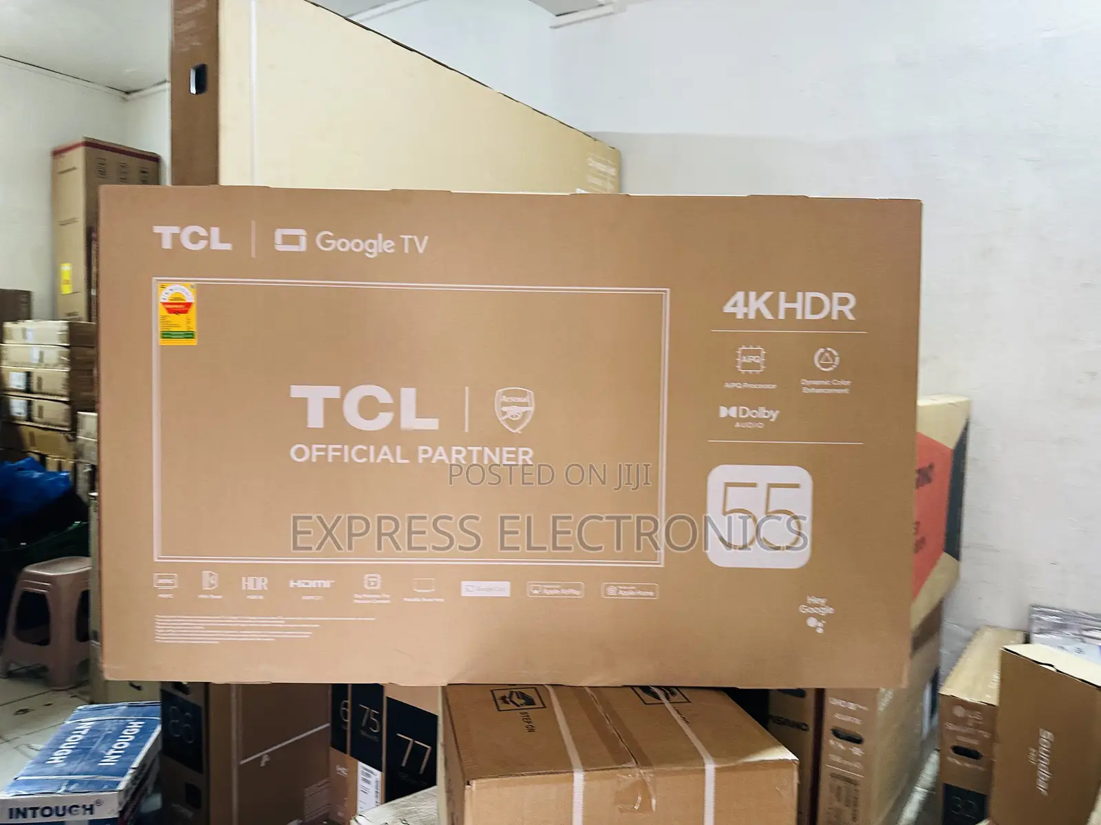 Spectacular Performance Uhd Smart Glossy 55”P6k