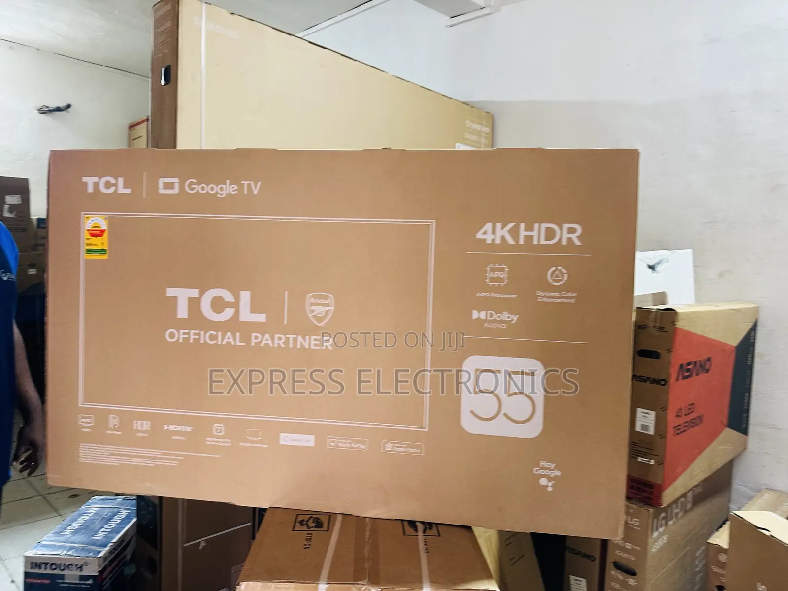 Spectacular Performance Uhd Smart Glossy 55”P6k